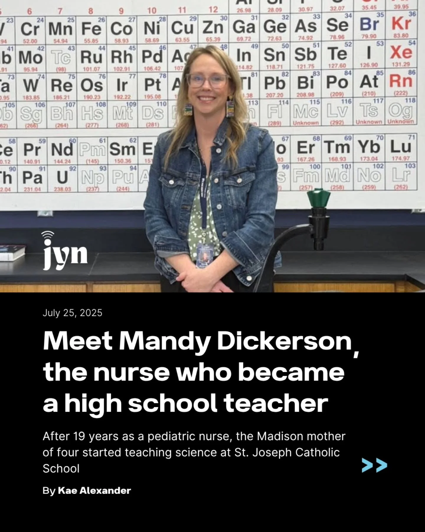 NEW: Kae Alexander tells the story of Mandy Dickerson in the first story of our Profile Series!

JYN reporters were tasked with interviewing people in their lives that inspire them on a daily basis. Read Kae's story with the 🔗 in our bio.

#news #jo