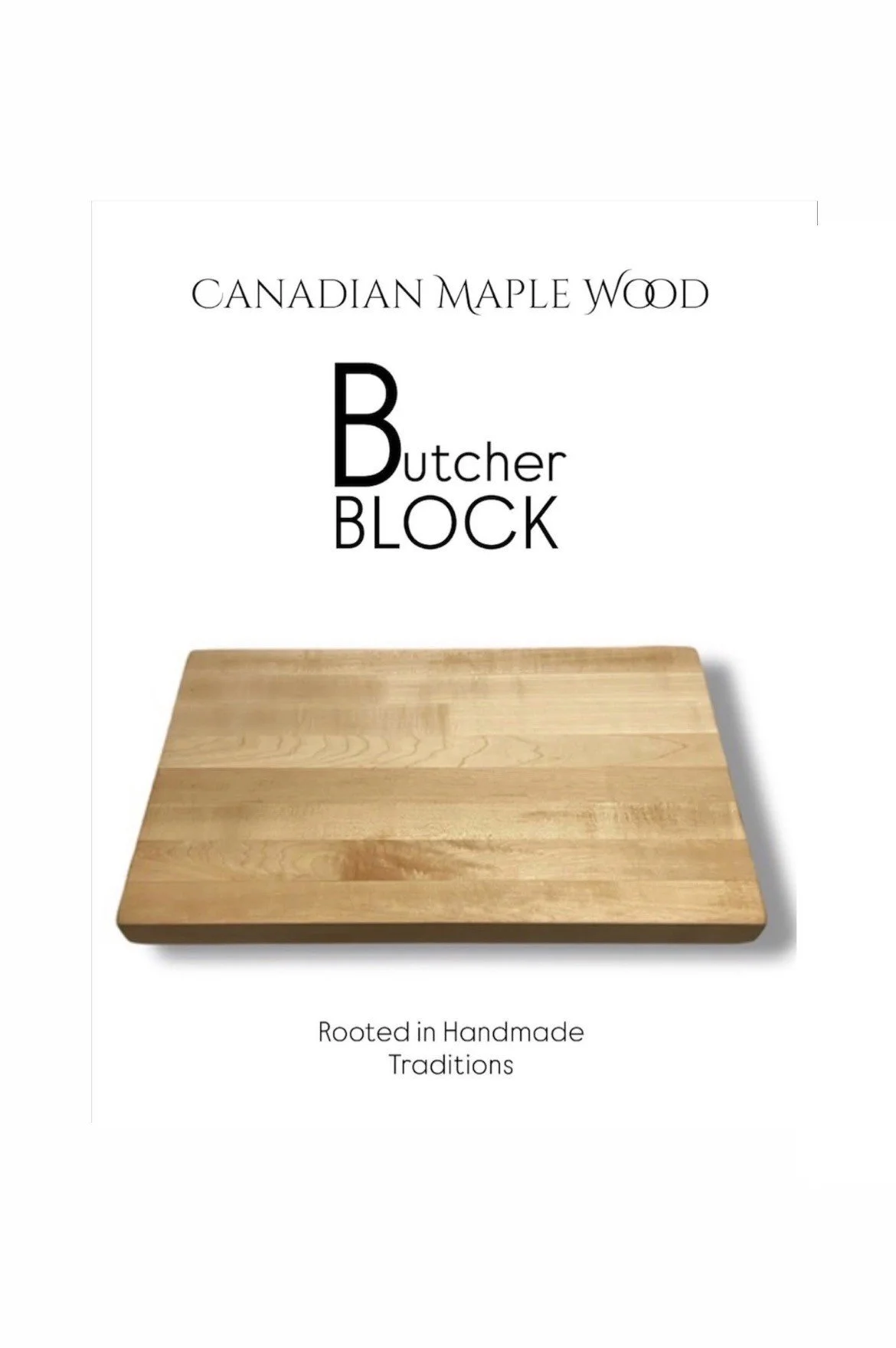 Canadian Maple Butcher Block