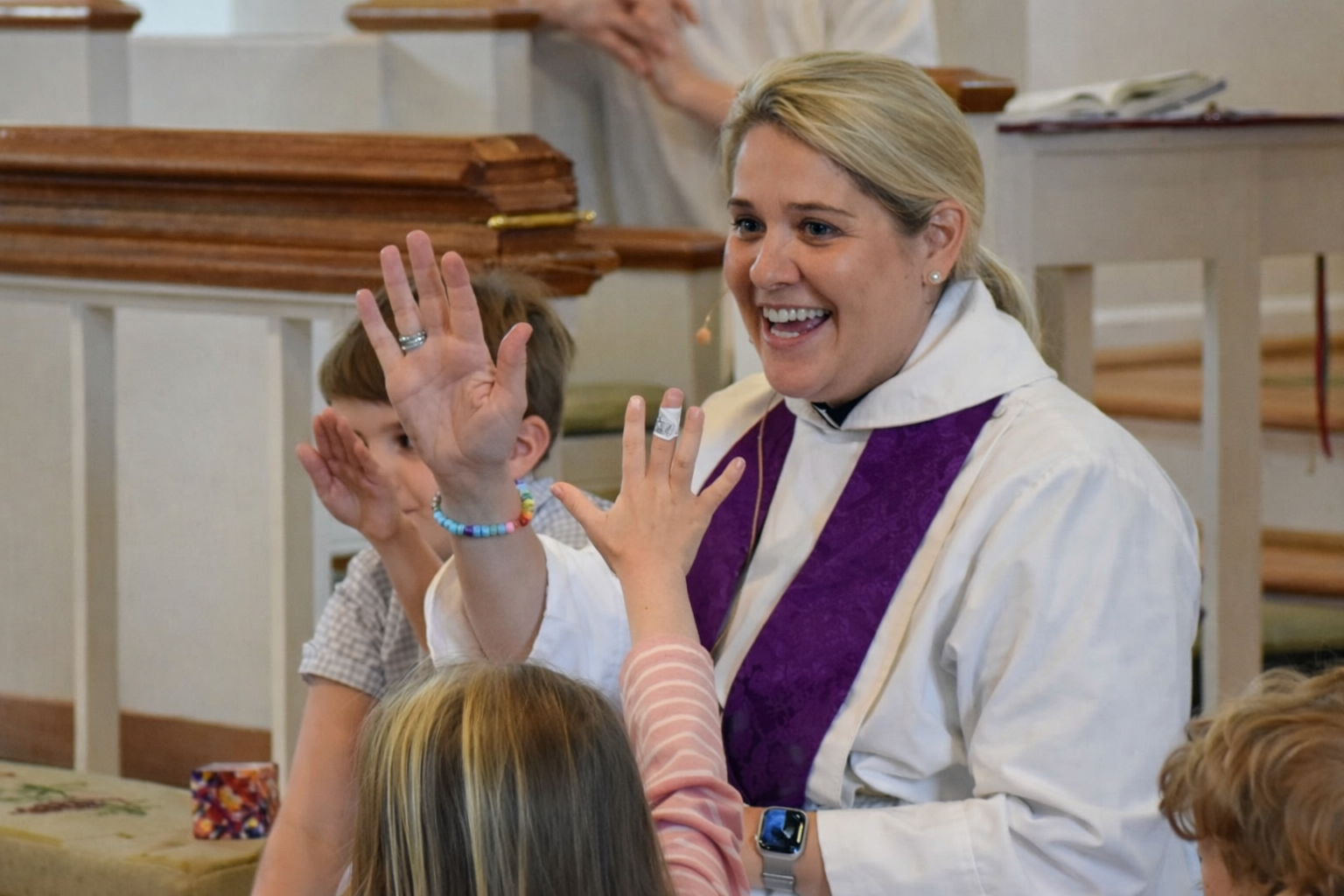 The Rev. Lauren Banks, Associate Rector