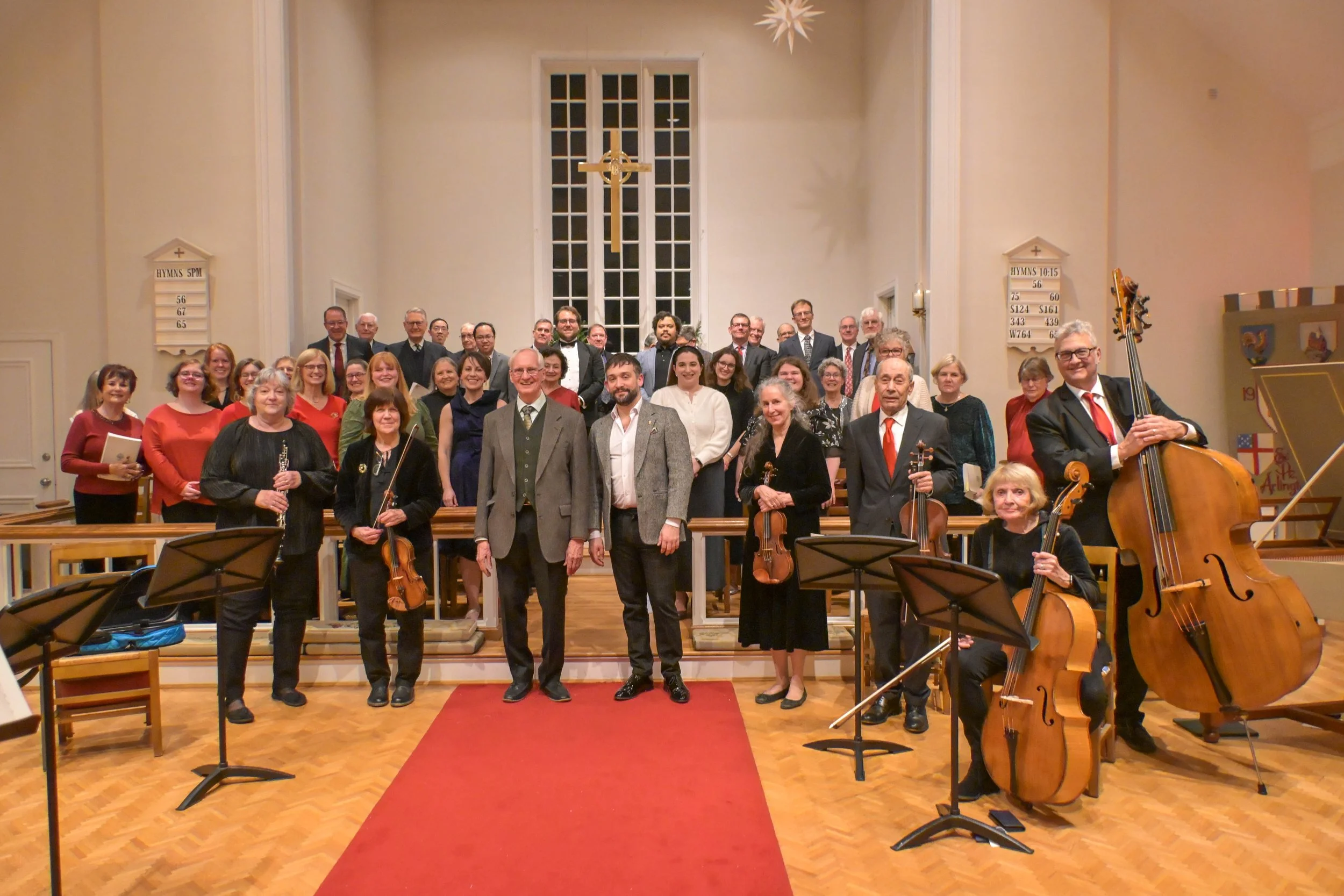 Choir and orchestra invite everyone to sing Handel's Messiah.