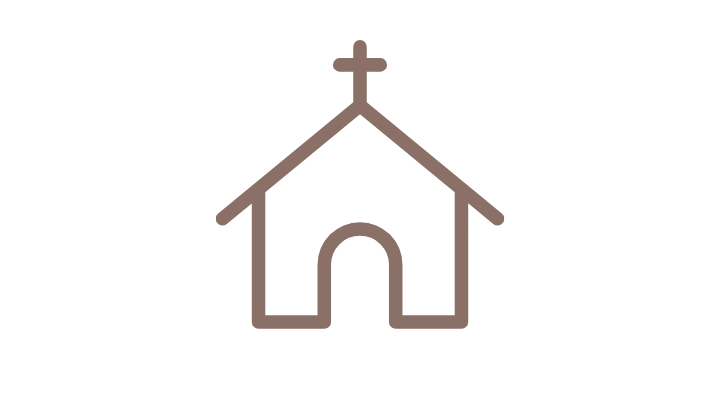 Icon of a church
