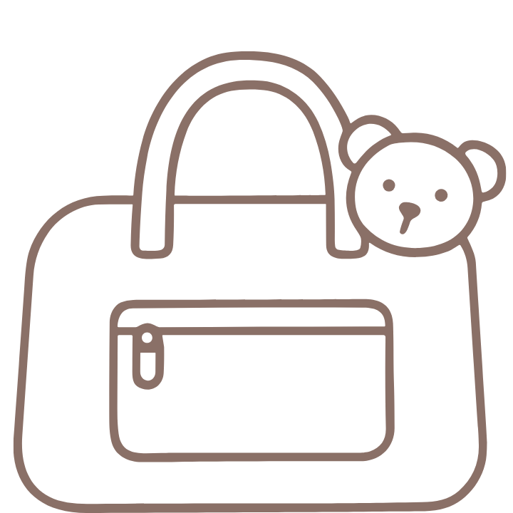 Diaper bag icon