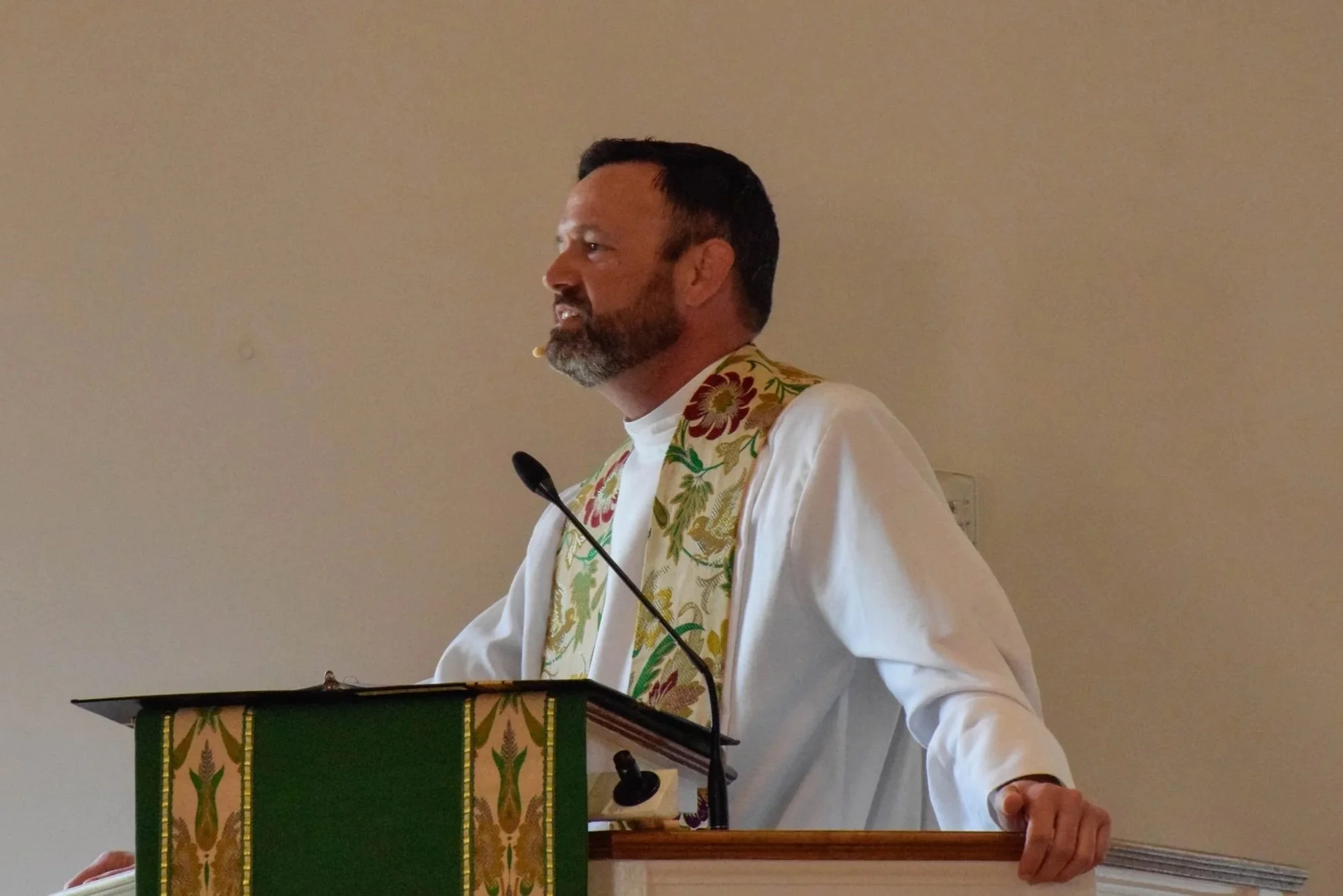 The Rev. Cory Michael Irwin, Associate Rector of Saint Peter's Episcopal Church in Arlington, VA
