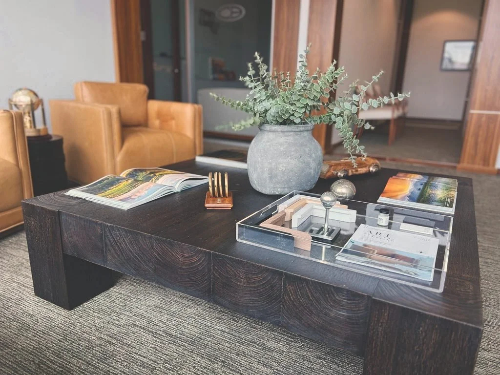 Corporate office lobby