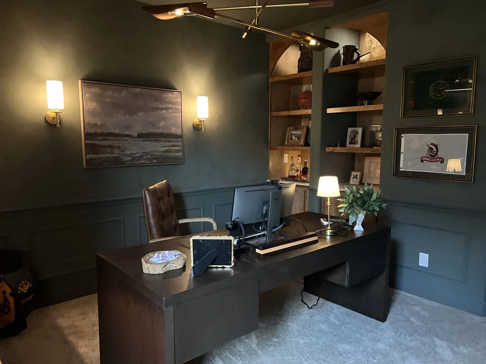 Sagebrush his office