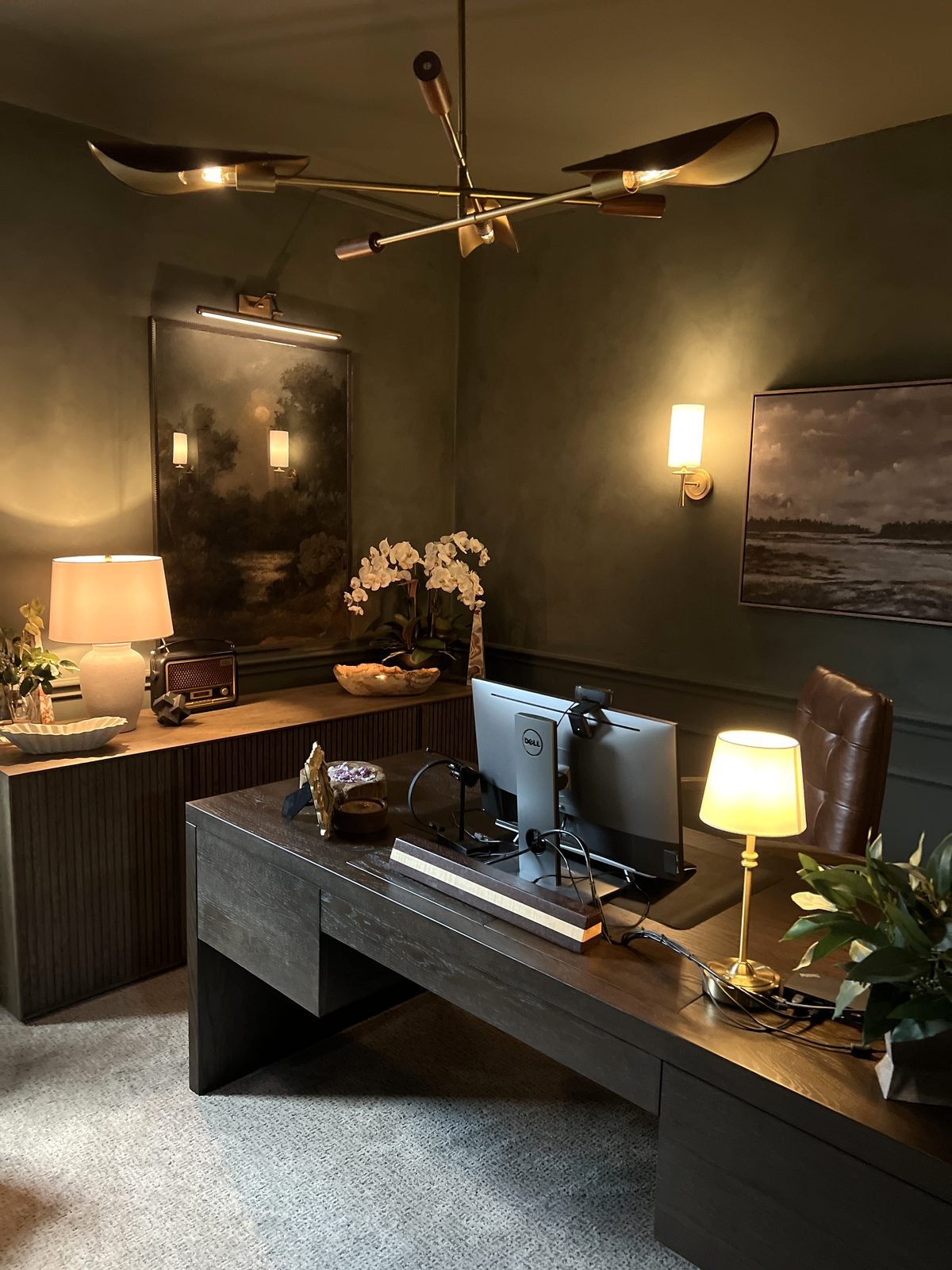 Sagebrush his office