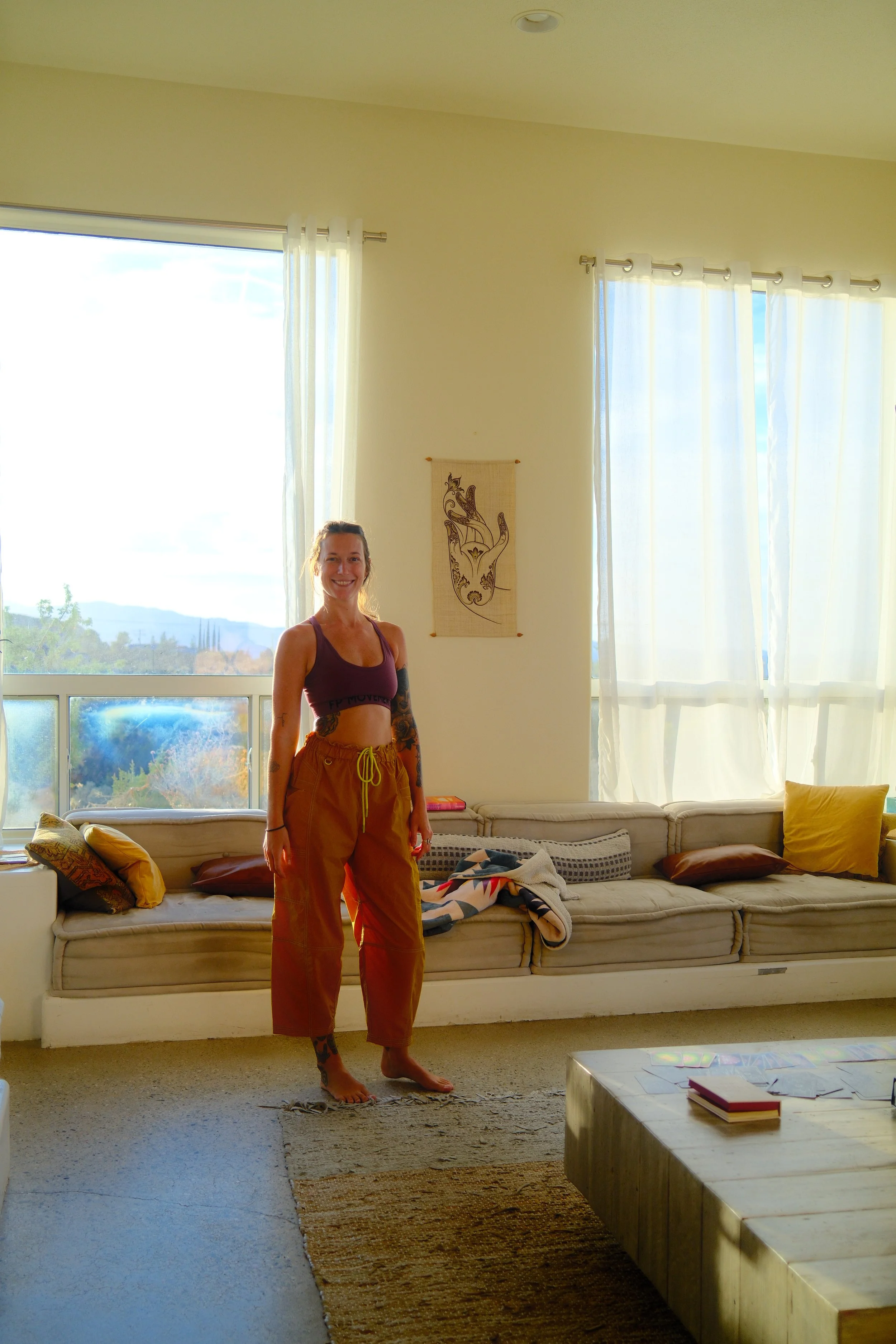 yoga retreat in joshua national park