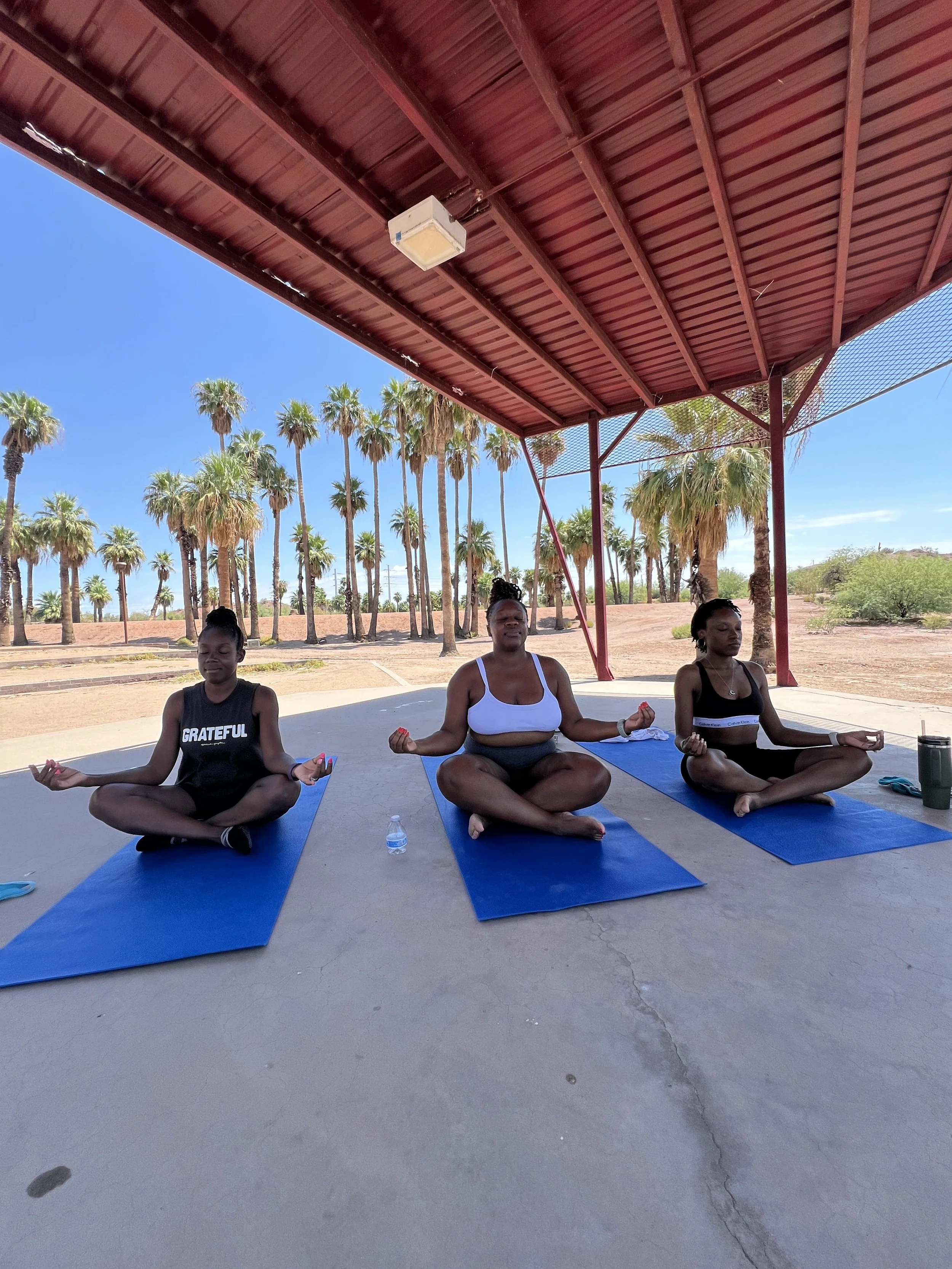 private group yoga papago park