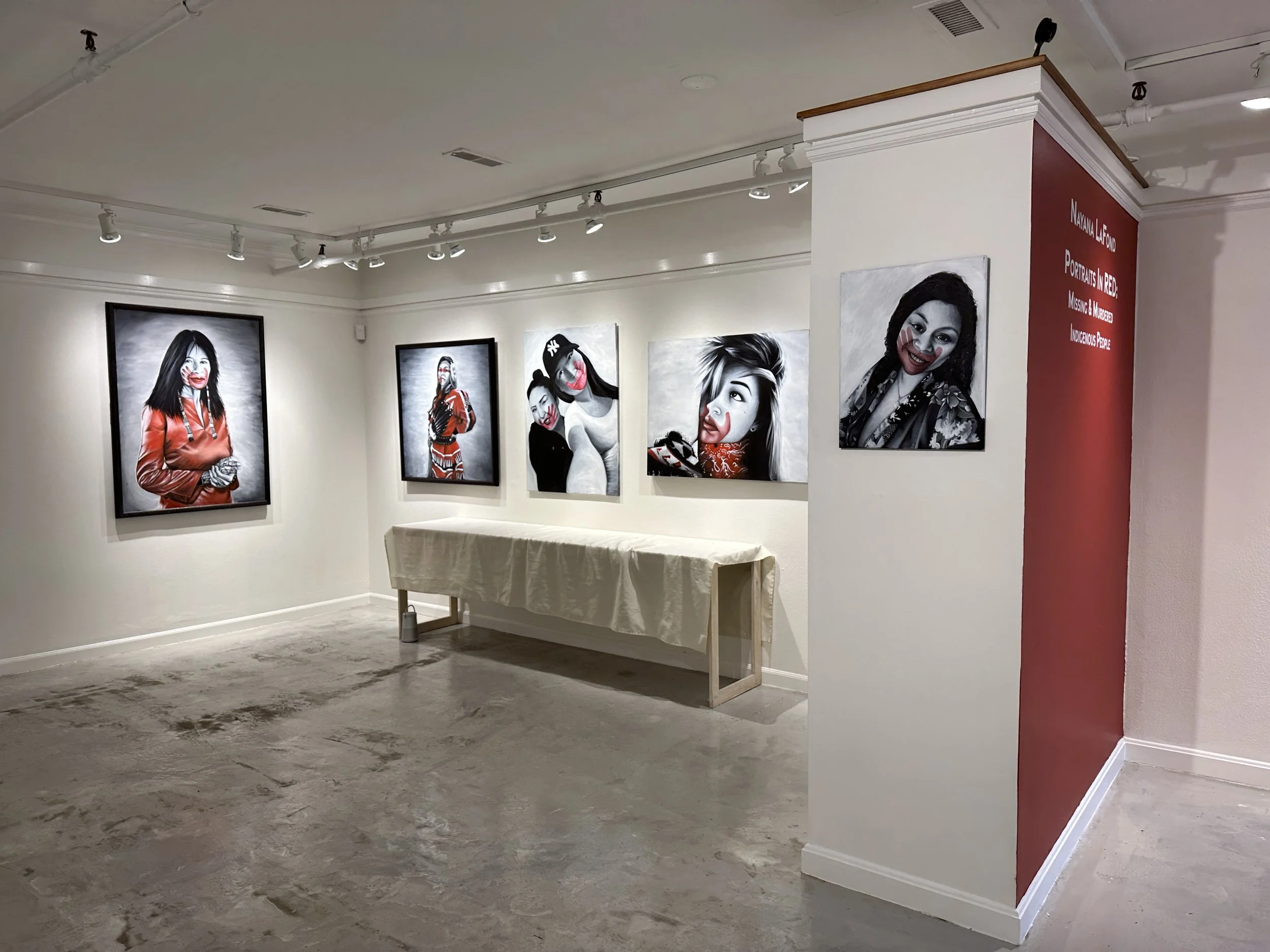 Nayana LaFond: Portraits in Red, Missing & Murdered Indigenous People