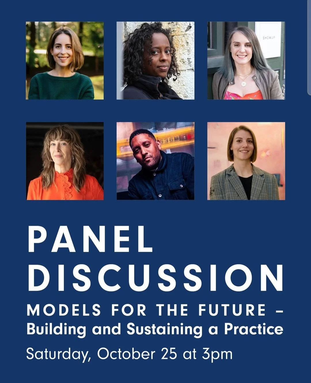 Join us this Saturday, October 25 at 3 PM at the SoWa Power Station for a panel discussion, ๐๐ค๐๐๐ก๐จ ๐๐ค๐ง ๐ฉ๐๐ ๐๐ช๐ฉ๐ช๐ง๐, exploring how artists can build resilient, long-term careers.โ 
โ 
We’re thrilled to share that our very own Chri