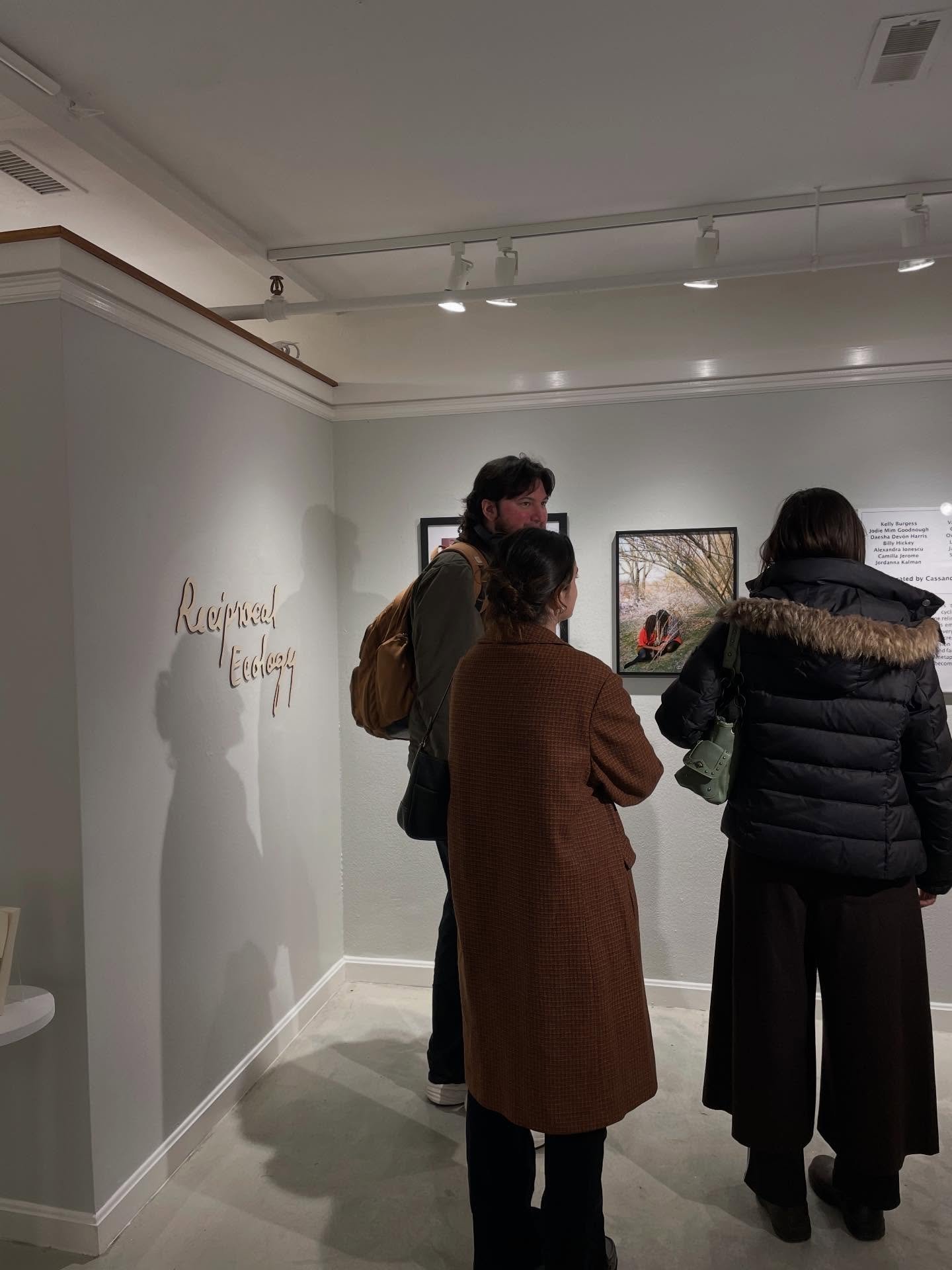 Recap of the @reciprocal_ecology opening reception on Friday 🤍
Thank you to everyone who made it out despite the not-so-great weather. There&rsquo;s nothing better than seeing the gallery filled with energy and smiling faces.

For those who couldn&r