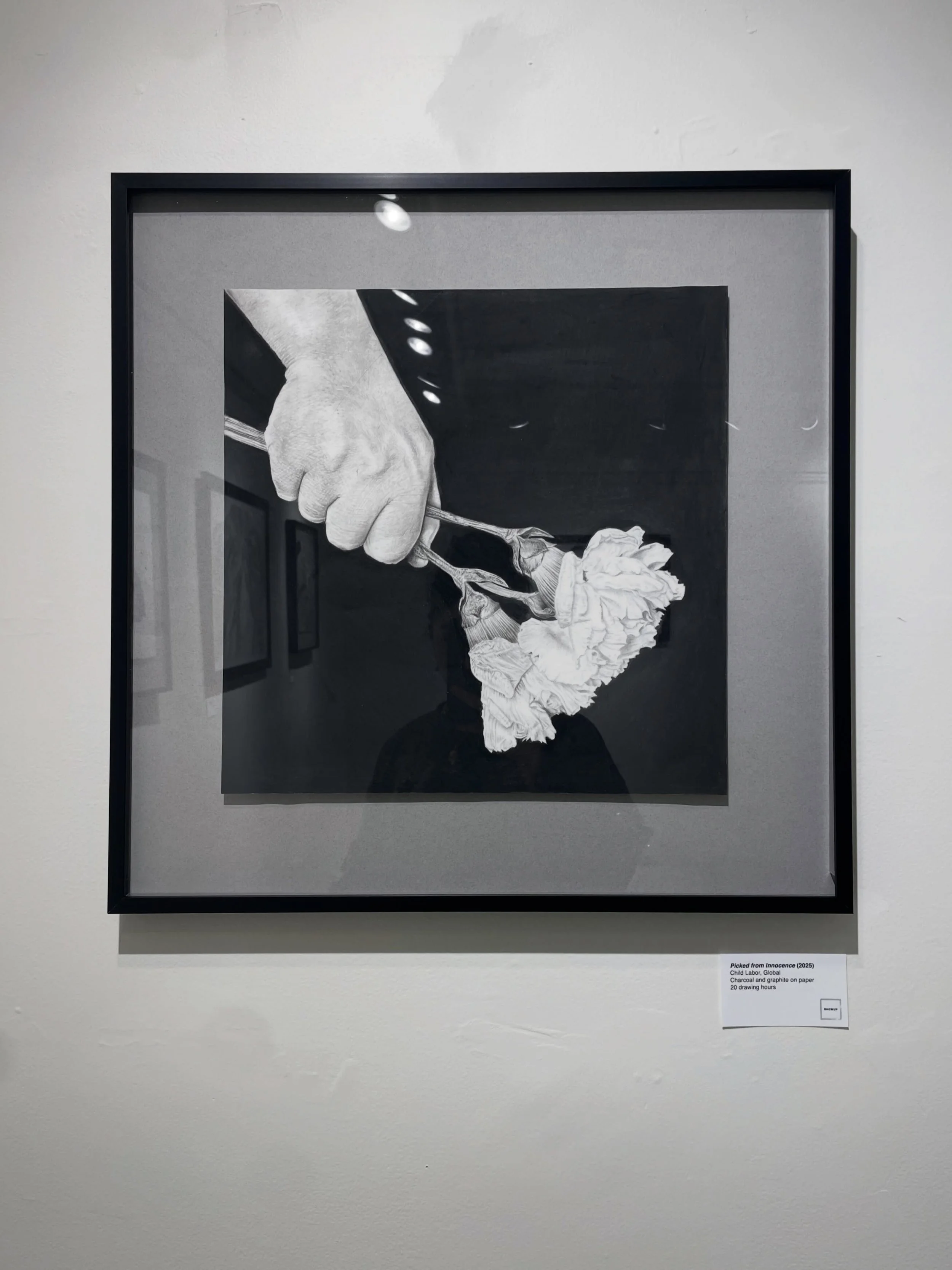 Hidden Power. Survivors of Modern Slavery presents Christina Chan&rsquo;s hyperrealistic drawings of survivors of modern slavery, including forced labor and sex trafficking. Today an estimated 50 million people are held against their will, generating