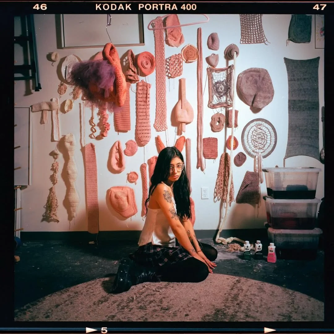 We&rsquo;re all tangled up in this week&rsquo;s Studio Sunday with @cease.and.perish 🧶✨

&ldquo;Obsession functions as the driving force behind my practice, which spans across textile, sculpture, and collage, exploring the fluidity between each medi
