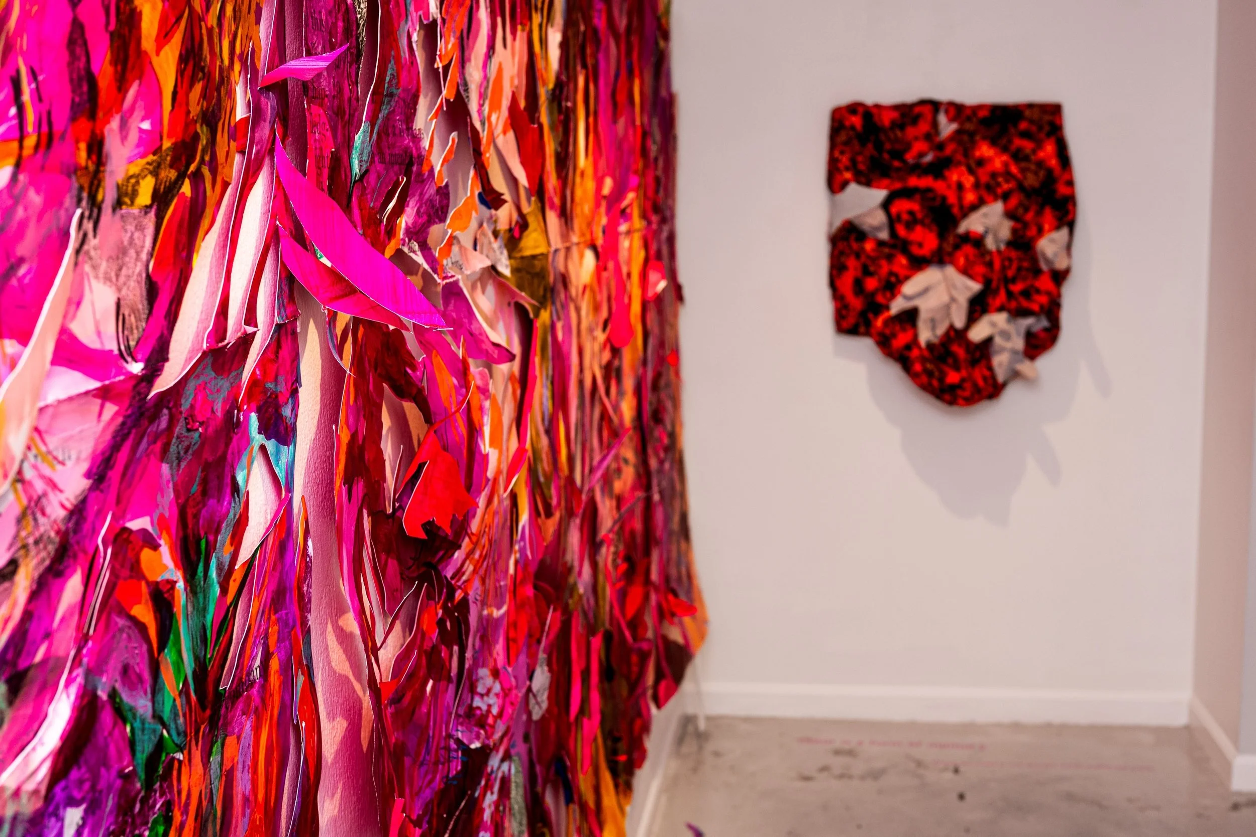 Where a Name Should Be

By @dspalmer 
First Friday opening today 5-8pm✨ up until August 13th

Where A Name Should Be explores color as a form of communication- one that operates before language, beneath language, and sometimes in place of it. Across 