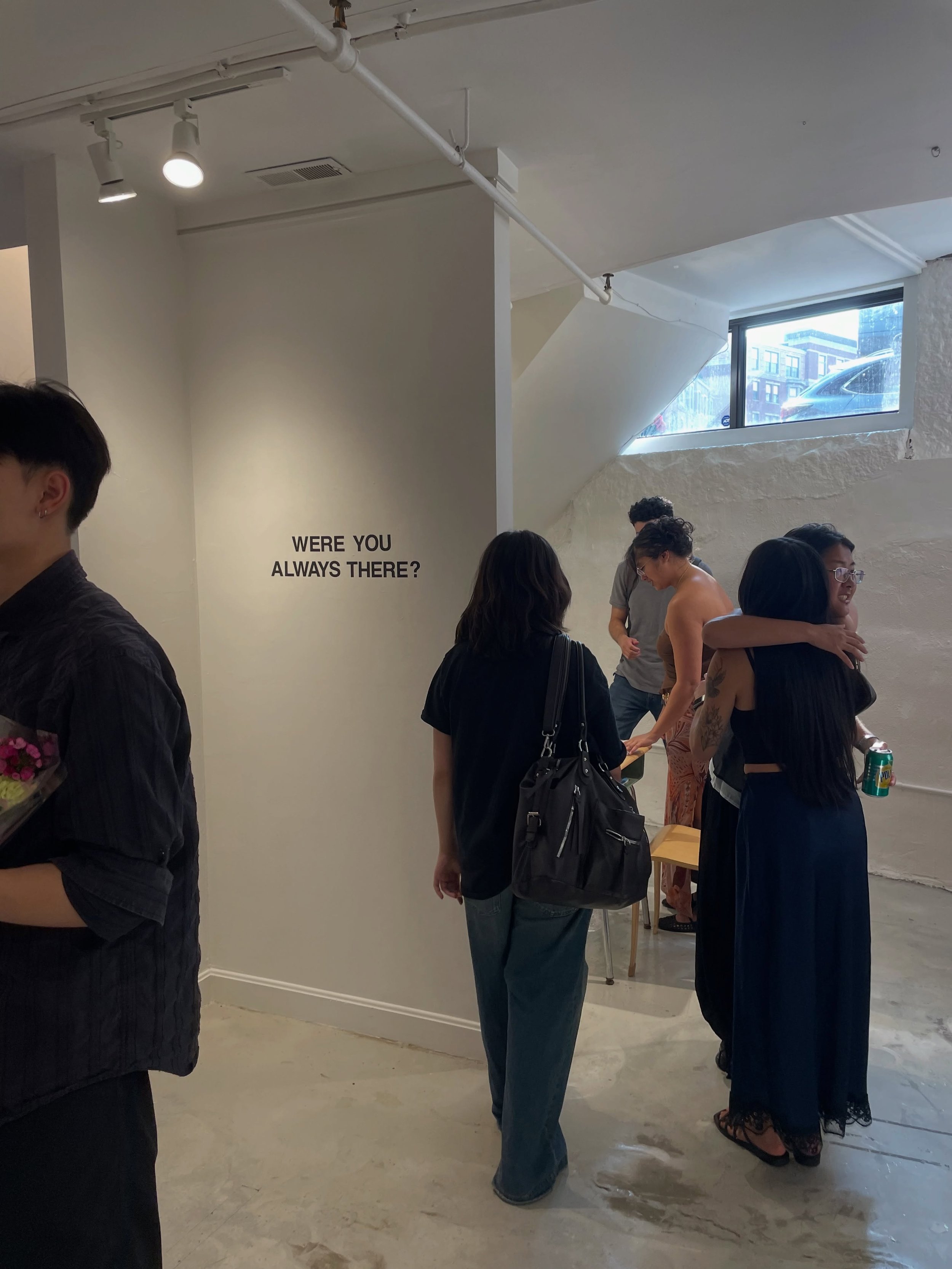 WERE YOU ALWAYS THERE?

July 16 - July 26, 2026

Curated by Enzo Nguyen and @marisamccarthyart 

This collection of works deals with questions of queerness, hybridity, and their proximity to the concept of liminality. In this exhibition, we position 