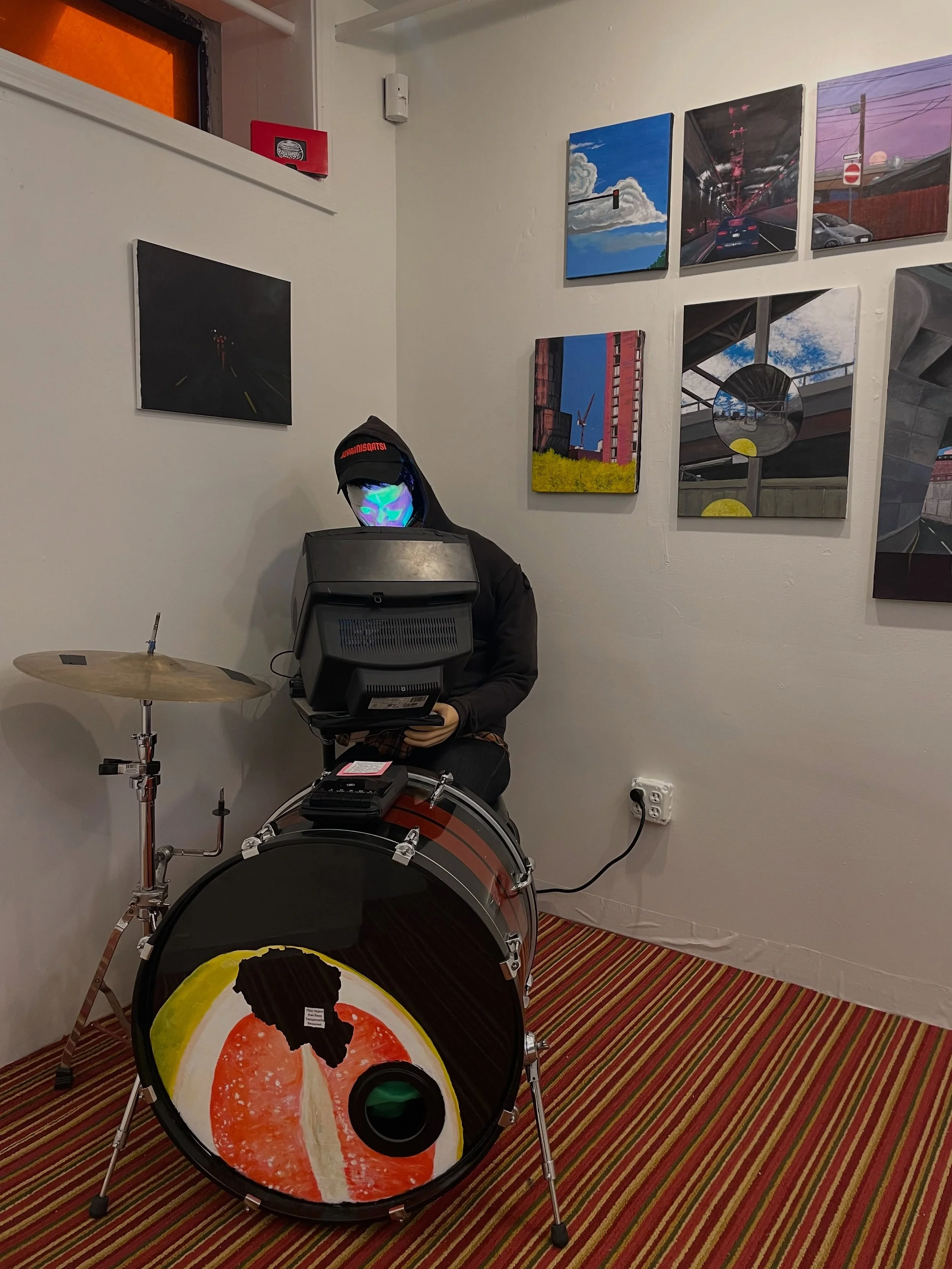 Come hang out with this guy ^ on the final day of the exhibition!

Join us on July 26 from 12&ndash;4 PM for a special four-hour live performance as part of the Mondo Fiasco exhibition. Stop by, spend a little (or a lot) of time with us, and help us 
