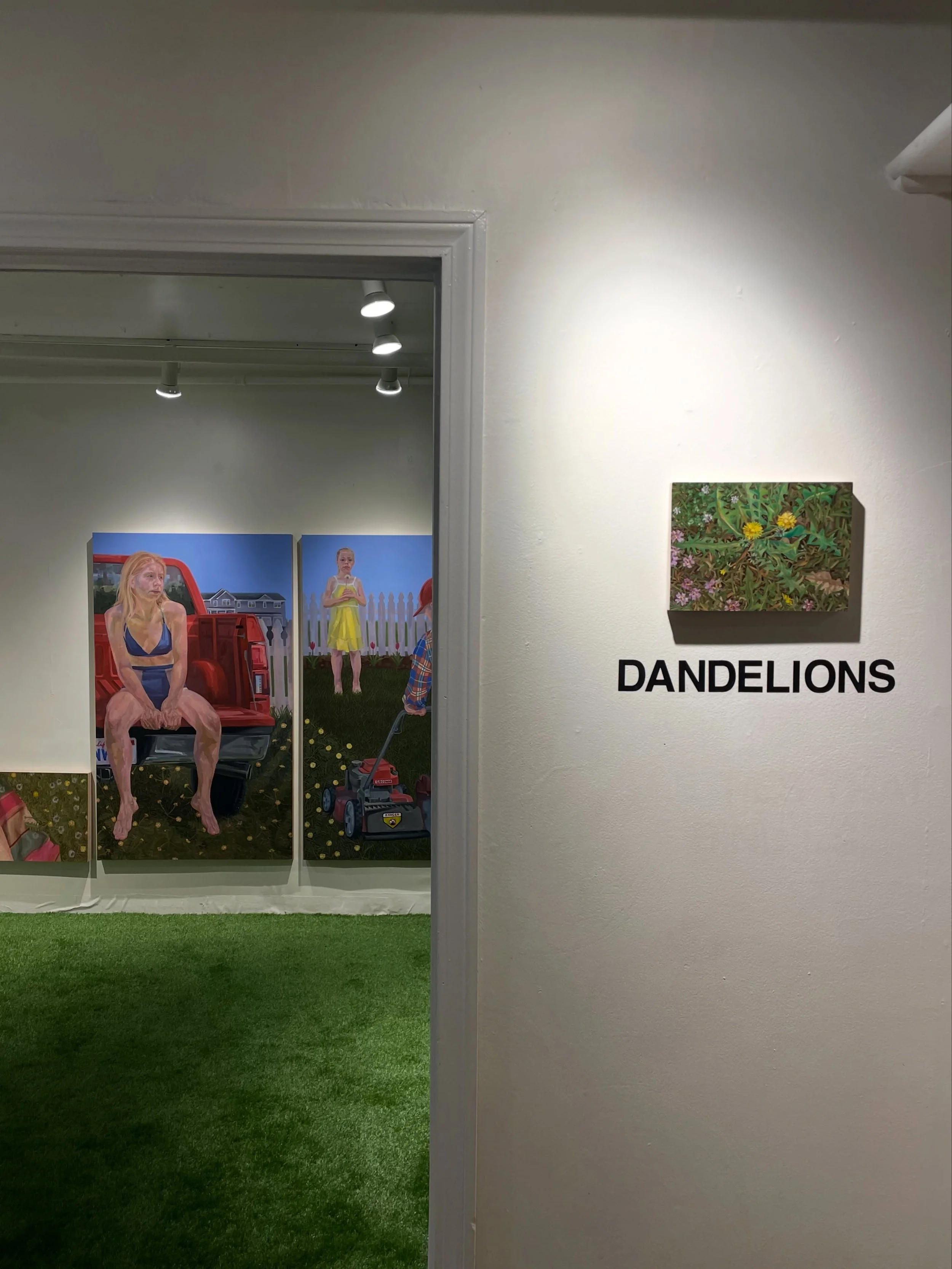 Dandelions 
@nickwardwho 

Dandelions blossom early, welcoming the warmer weather of Spring, feeding the bees and butterflies before much else is ready to bloom. Yet for most people they are a nuisance, a sign that someone has lost control of their l