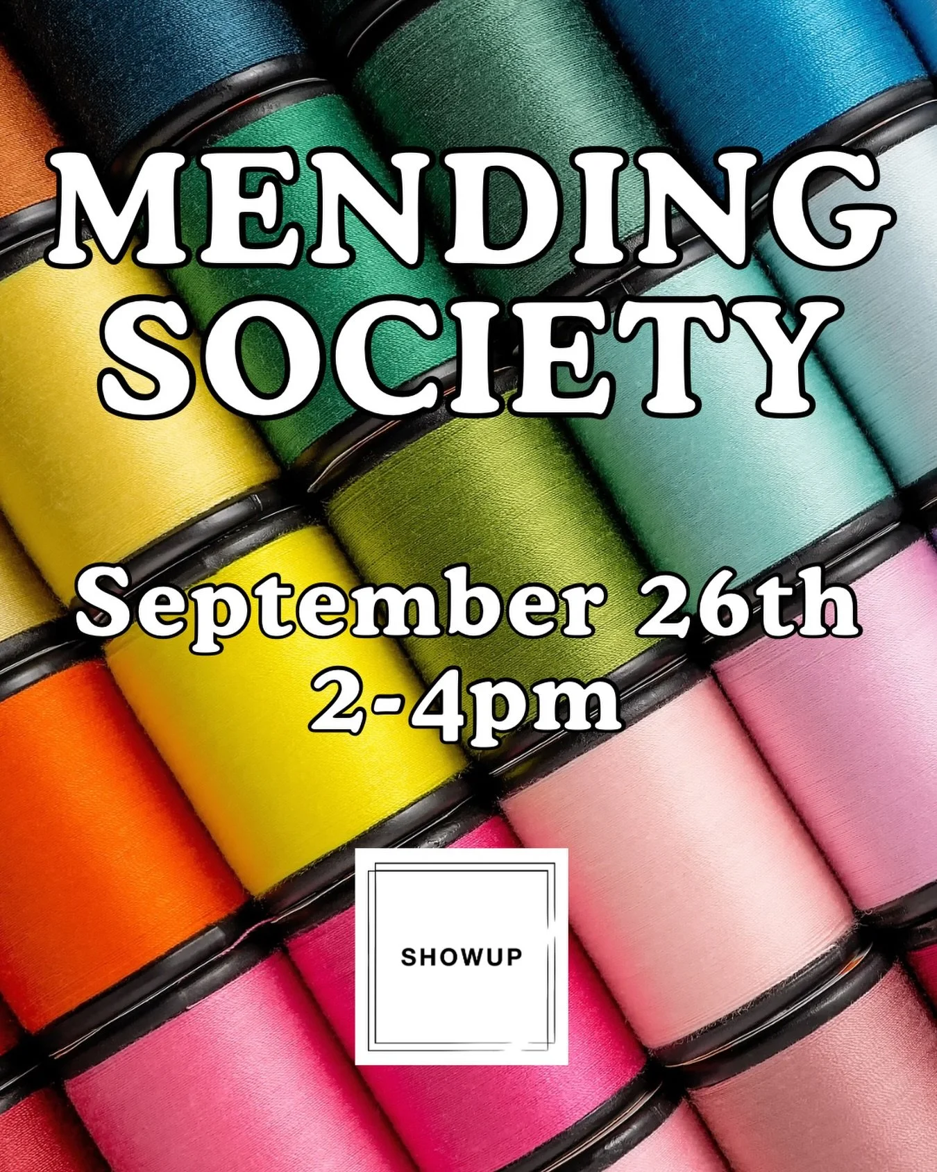 Your clothes are literally begging for a second chance.

Tiny hole? Missing button? Weird little rip you&rsquo;ve been ignoring for 6 months? We got you. 🫡

Join us for Mending Society where we&rsquo;ll practice simple ways to extend the life of the