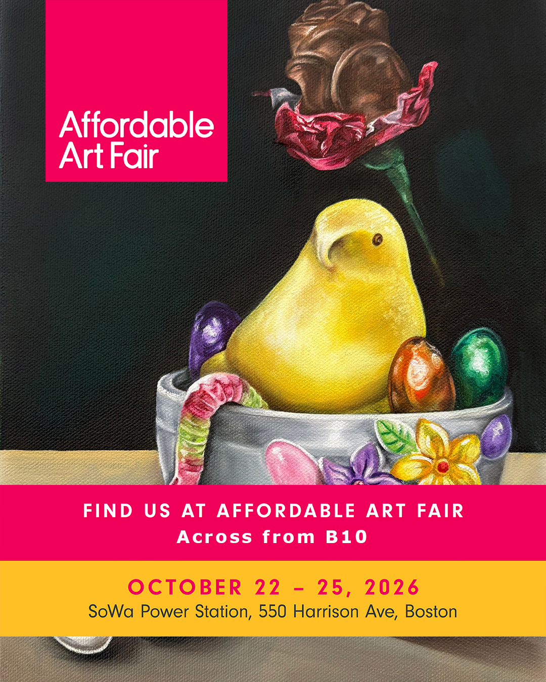 Affordable Art Fair First Look &amp; Opening for Immovable Feast