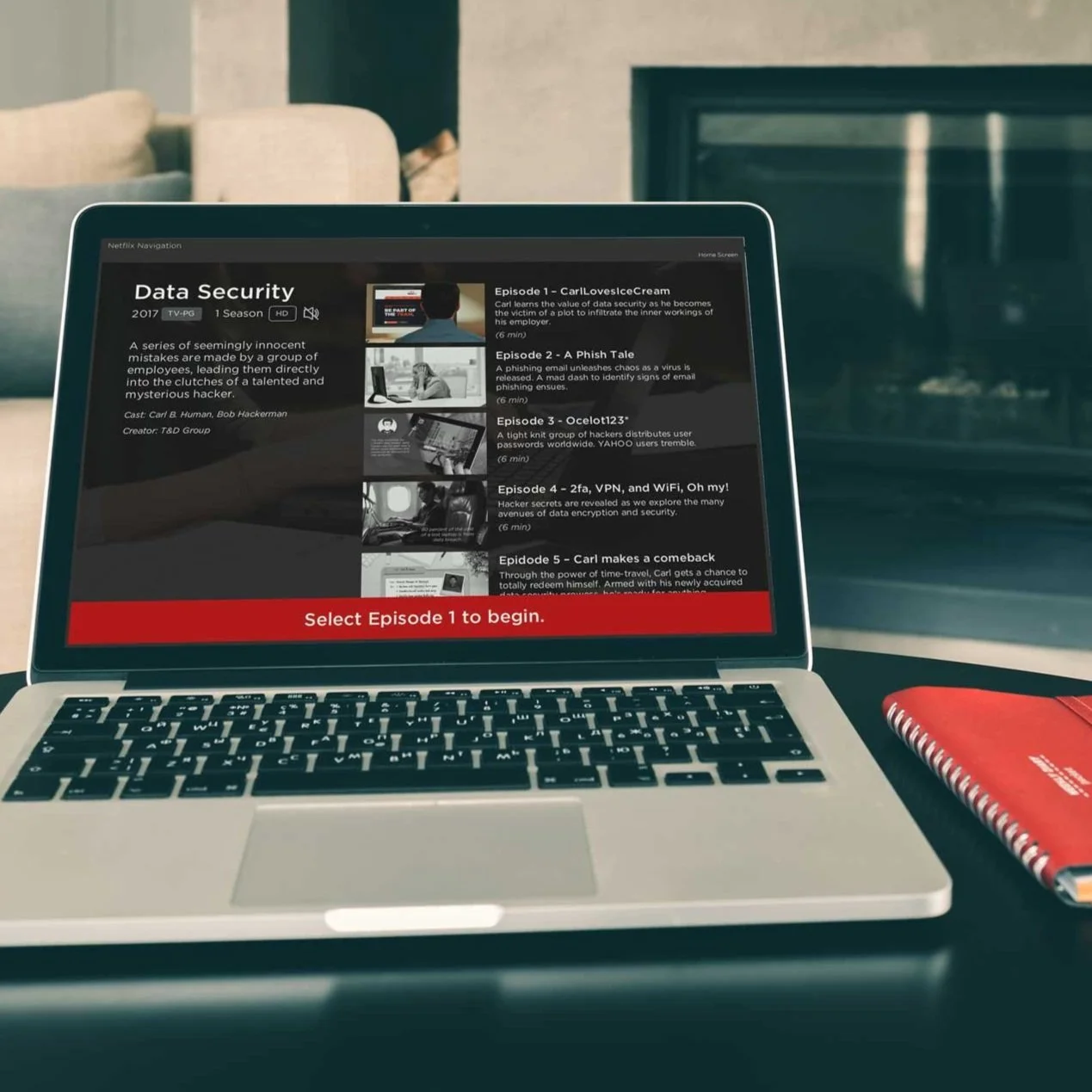 Data Security eLearning Articulate Storyline 360