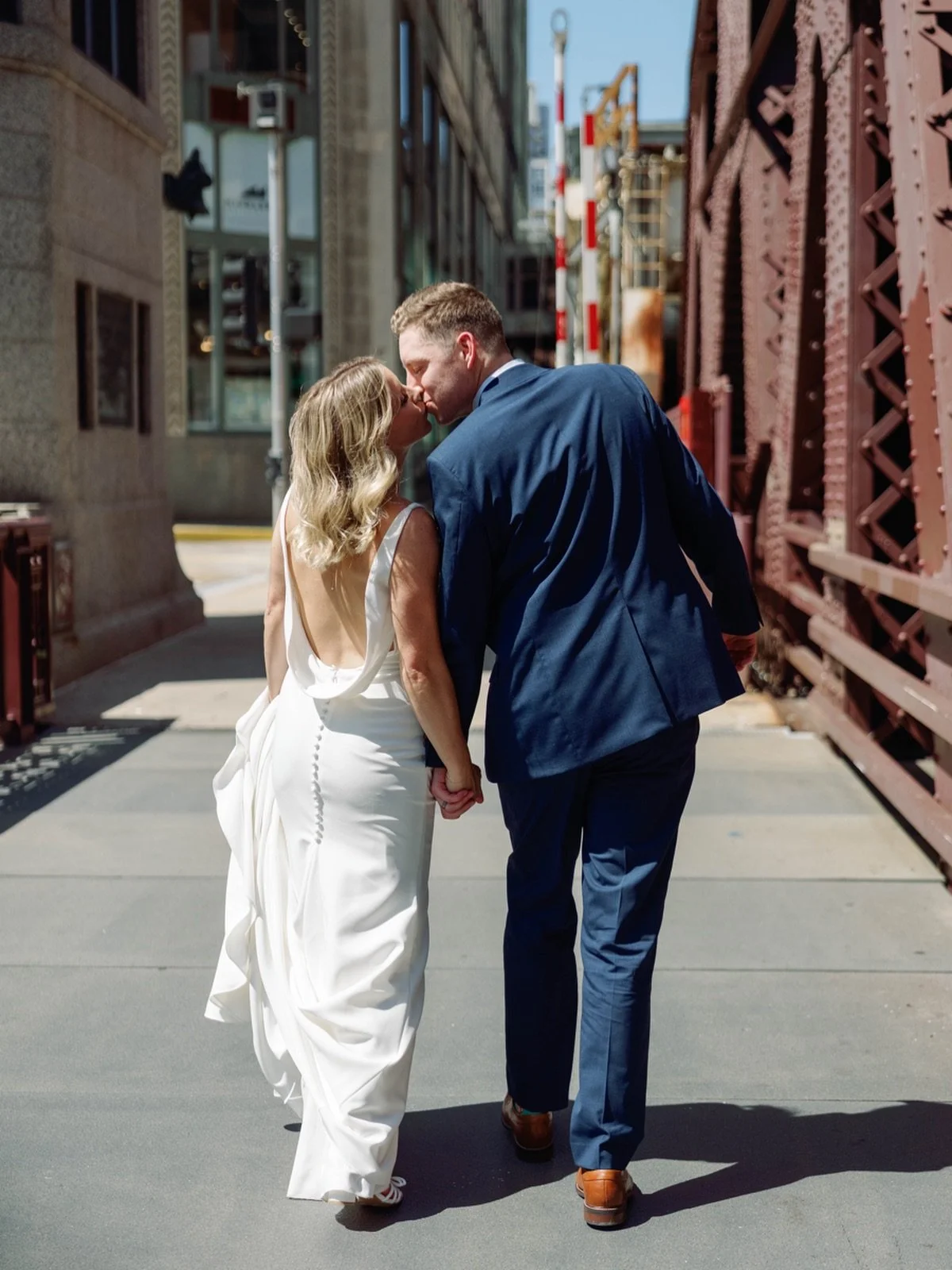 Morgan + Dan in the city