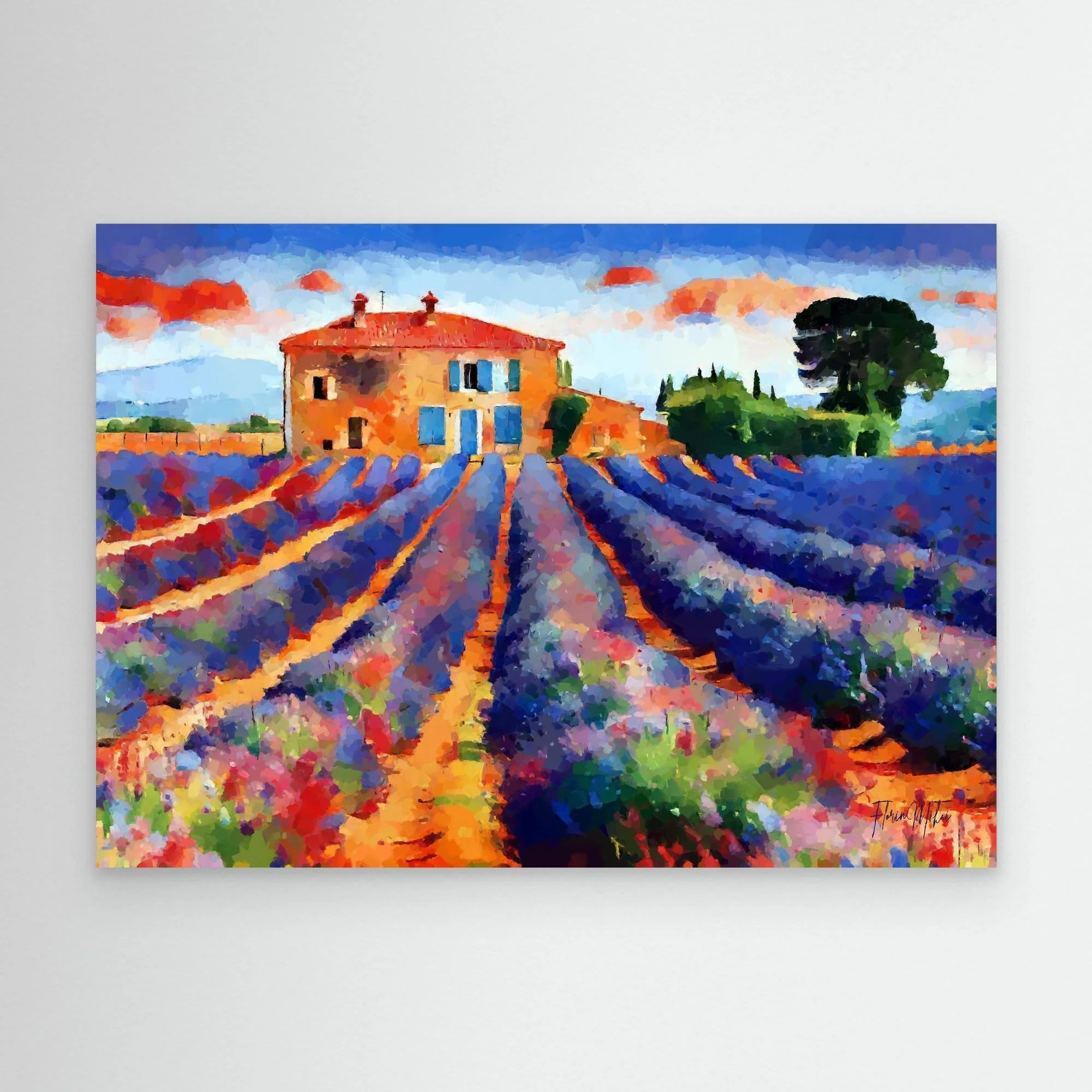 Lavender Fields in Provence – French Countryside Canvas Print (4).jpg