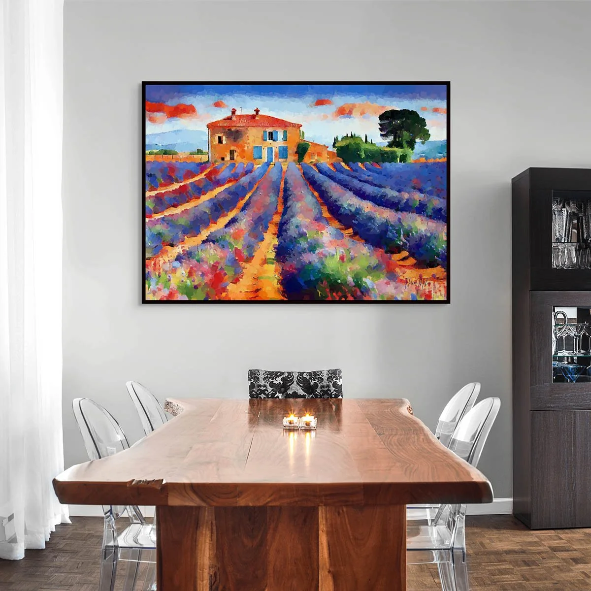 Lavender Fields in Provence – French Countryside Canvas Print (2).jpg