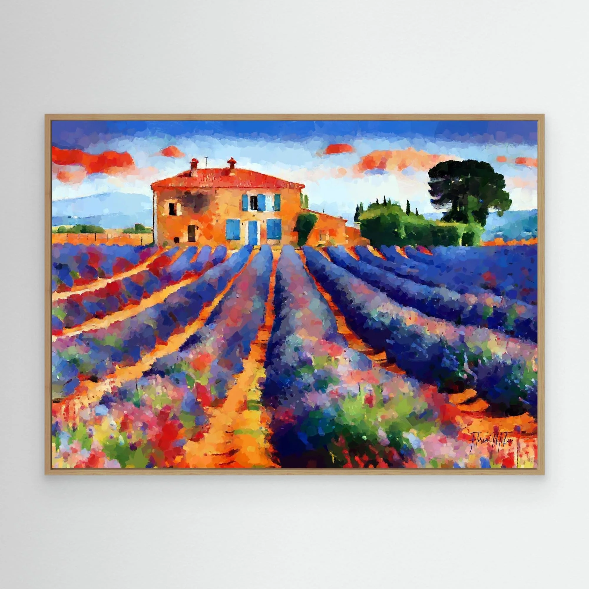 Lavender Fields in Provence – French Countryside Canvas Print (5).jpg