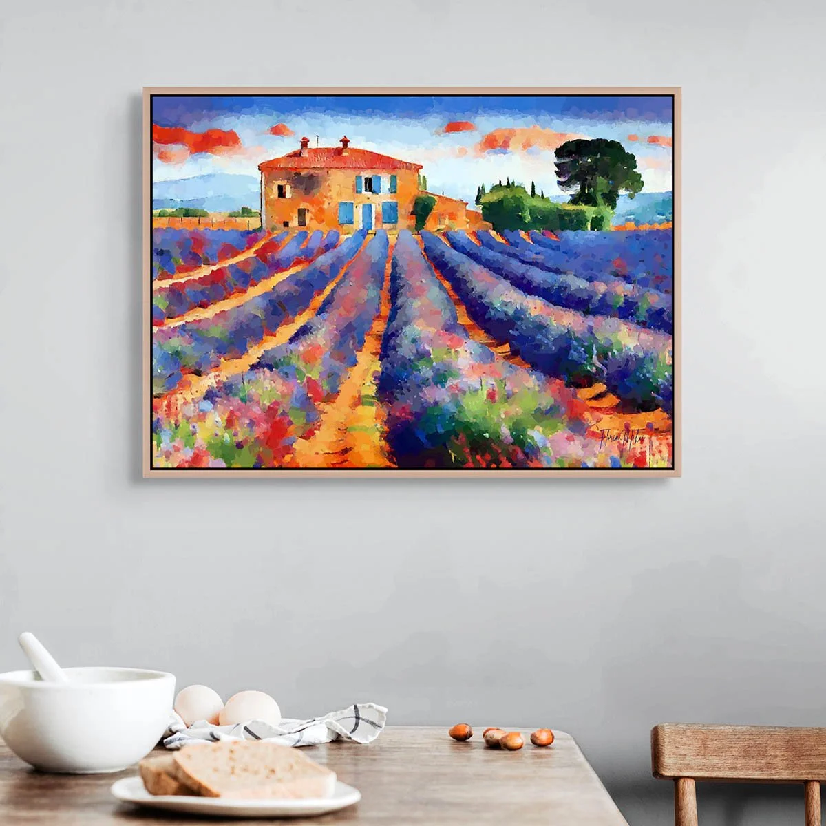 Lavender Fields in Provence – French Countryside Canvas Print (1).jpg