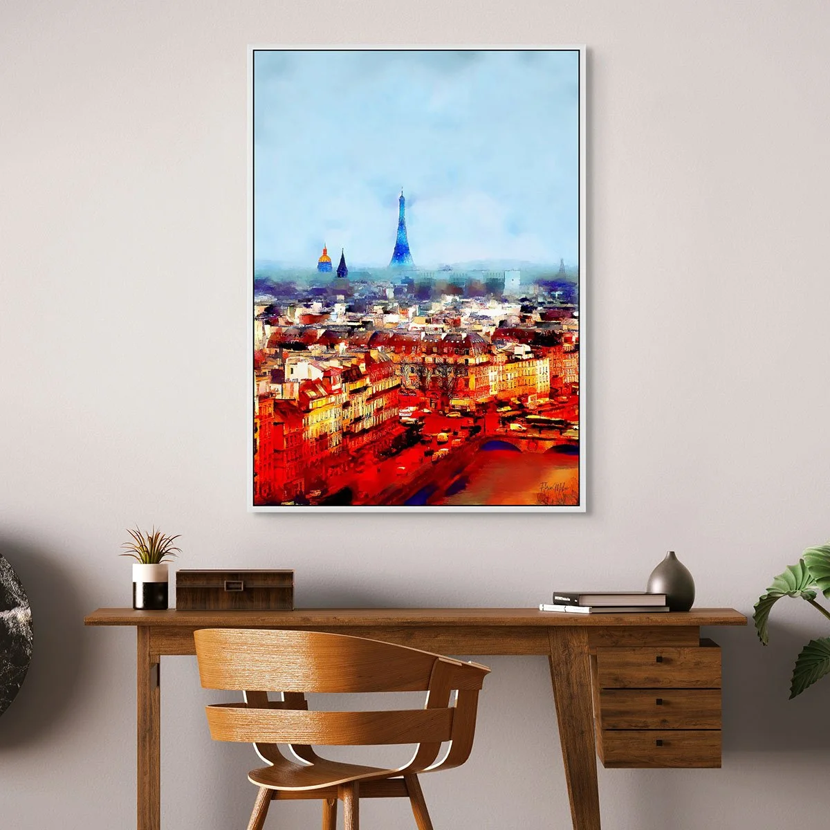Paris Cityscape Print – Eiffel Tower & Notre Dame Wall Art (18).jpg