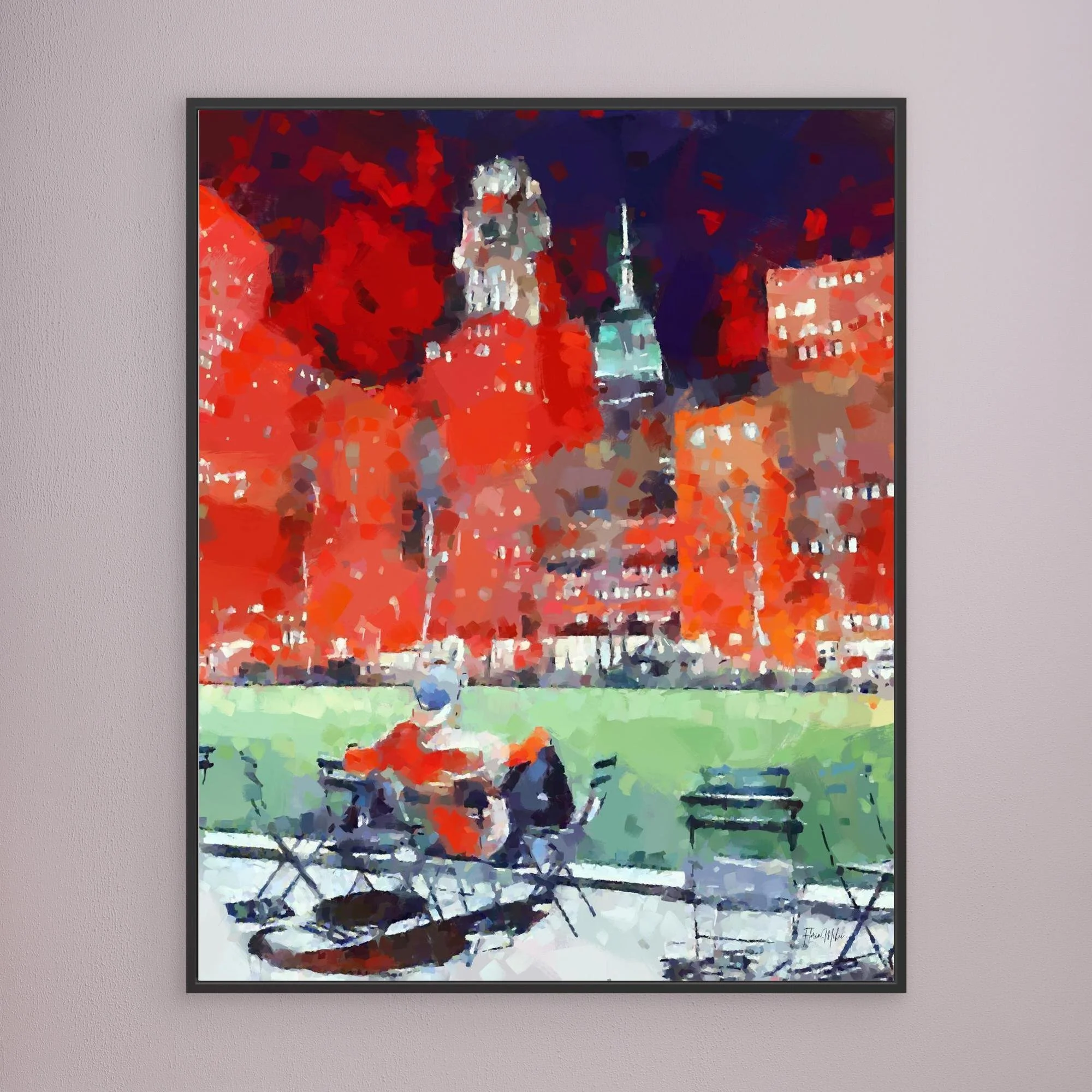 Bryant Park Canvas Painting New York Cityscape Wall Art (10).jpg