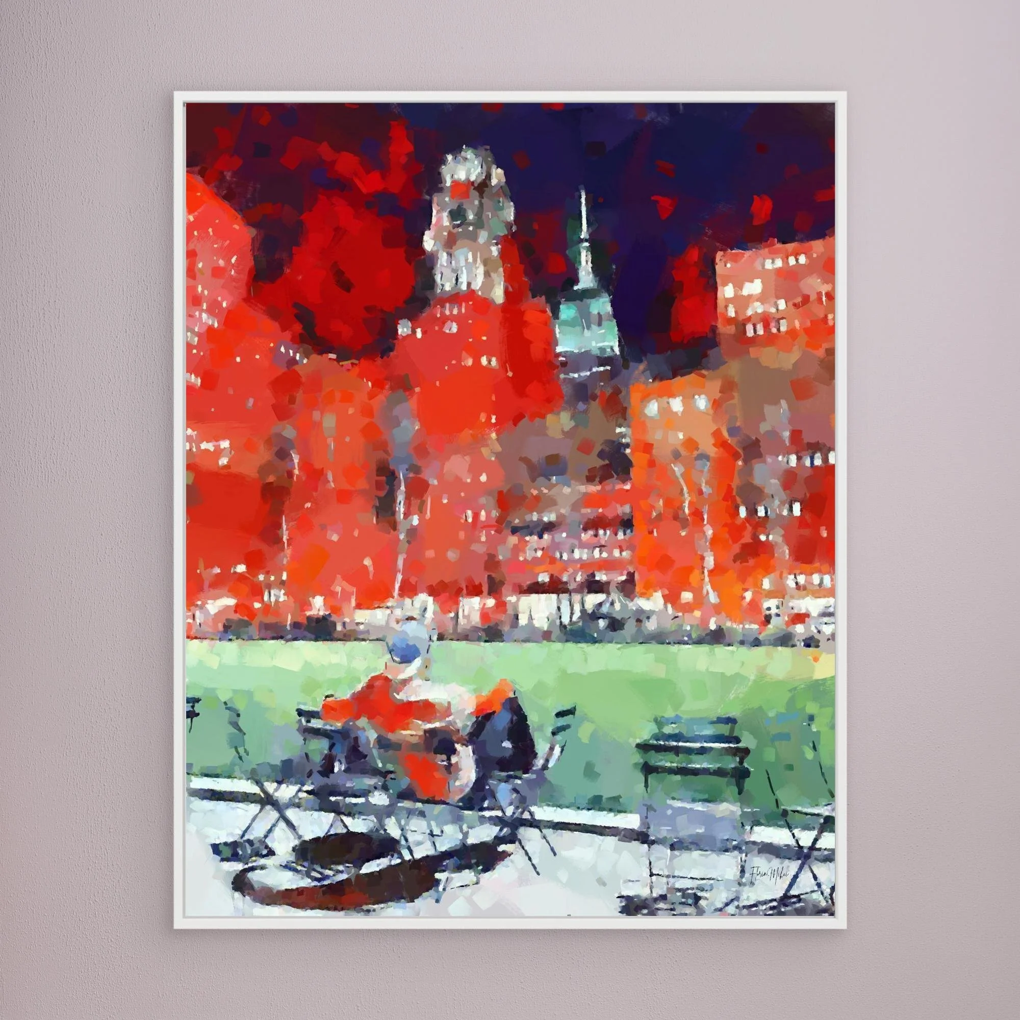 Bryant Park Canvas Painting New York Cityscape Wall Art (9).jpg