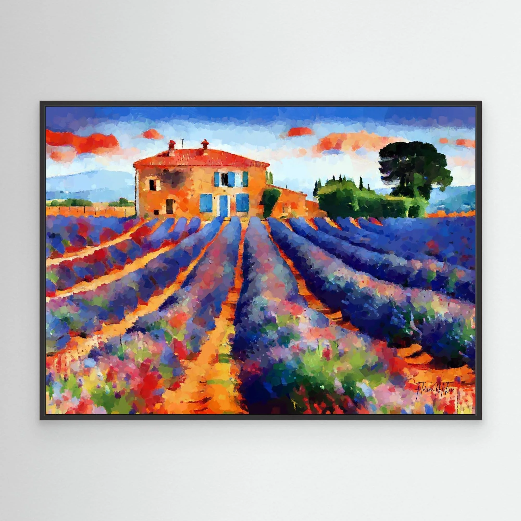 Lavender Fields in Provence – French Countryside Canvas Print (7).jpg