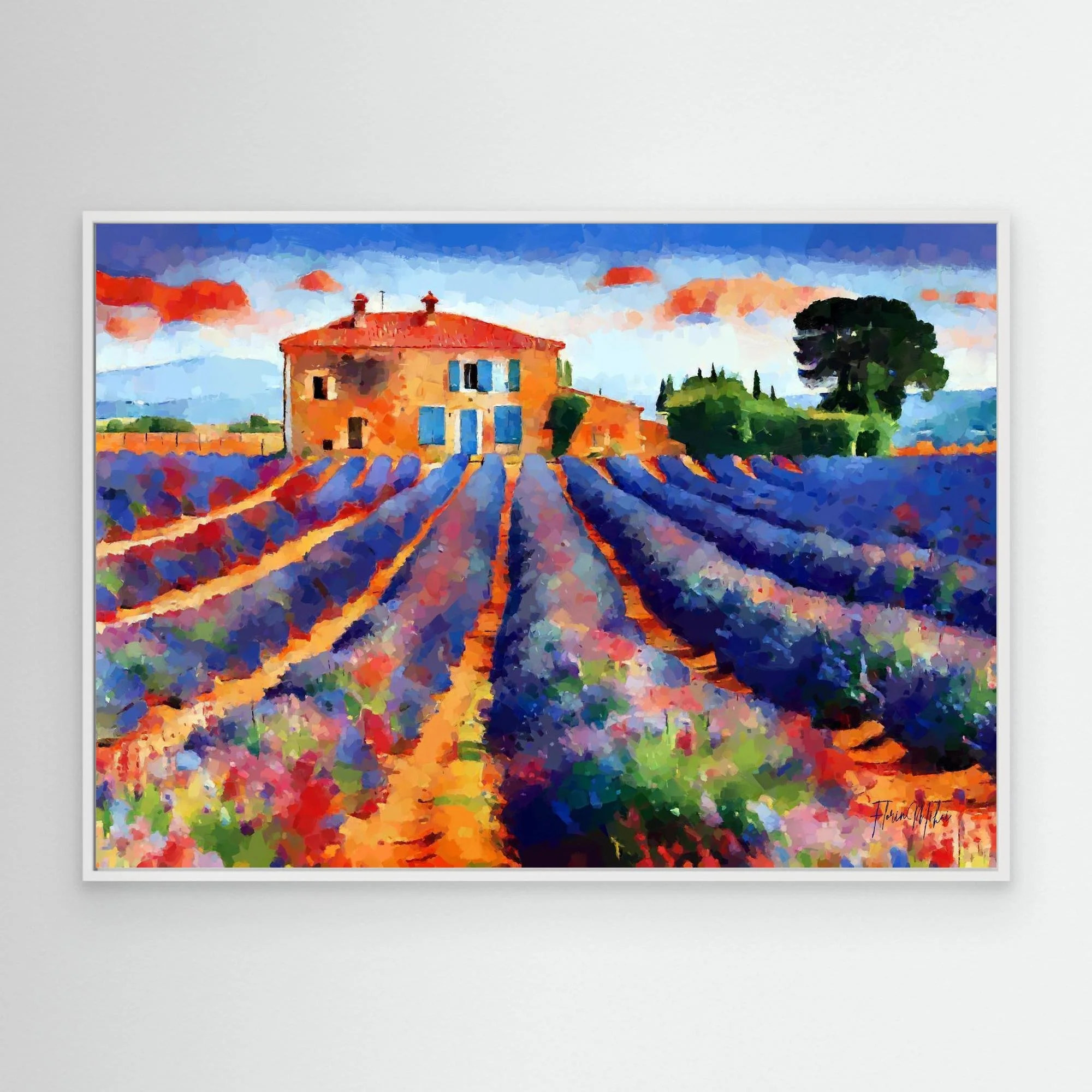 Lavender Fields in Provence – French Countryside Canvas Print (6).jpg