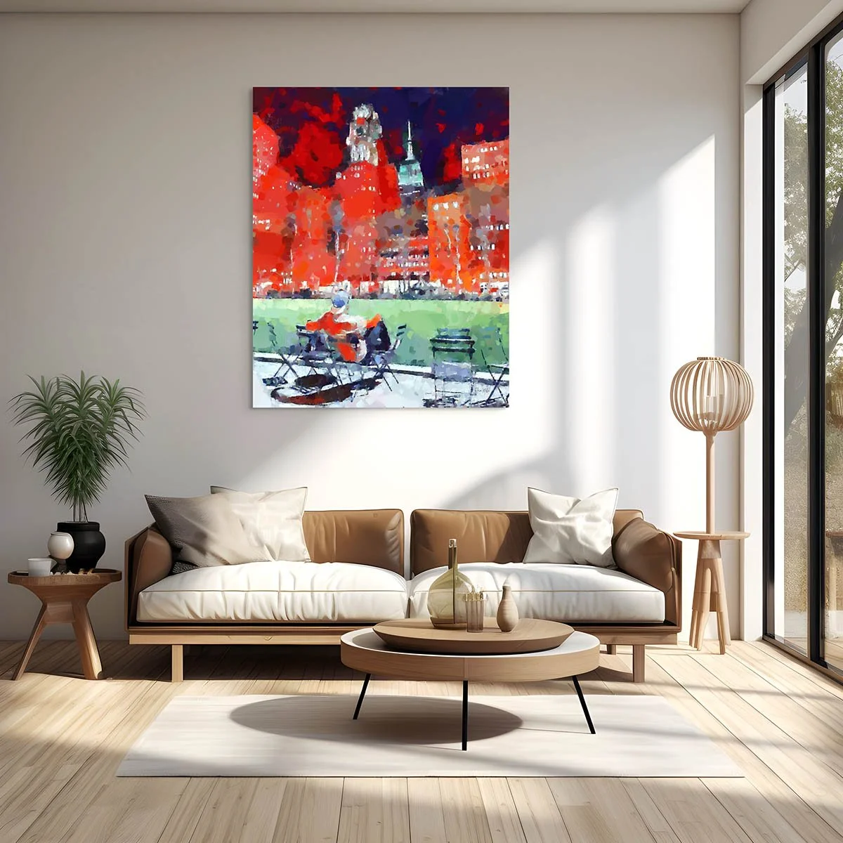Bryant Park Canvas Painting New York Cityscape Wall Art.jpg