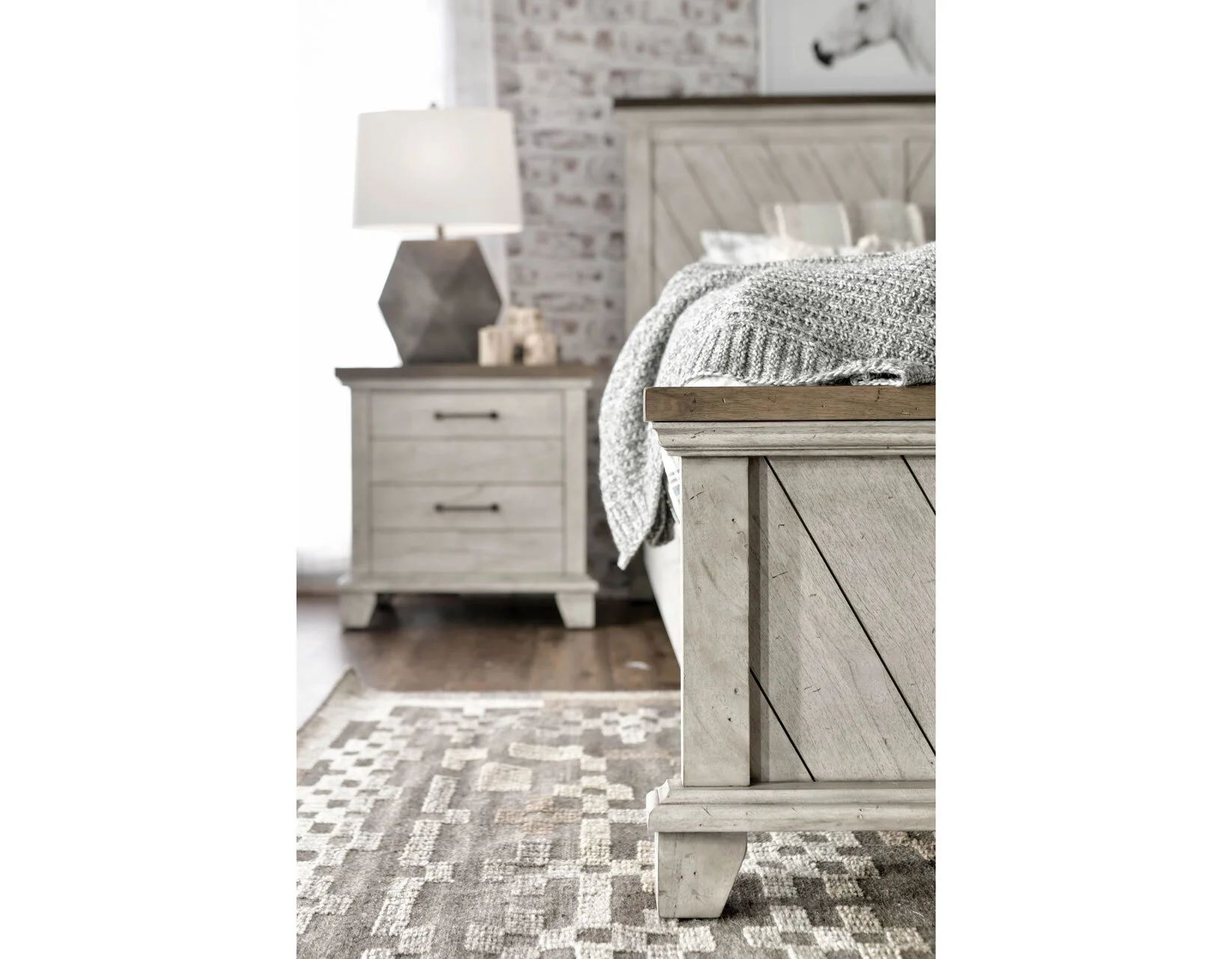 The Brown Bear Creek Bedroom Set — Couch + Co