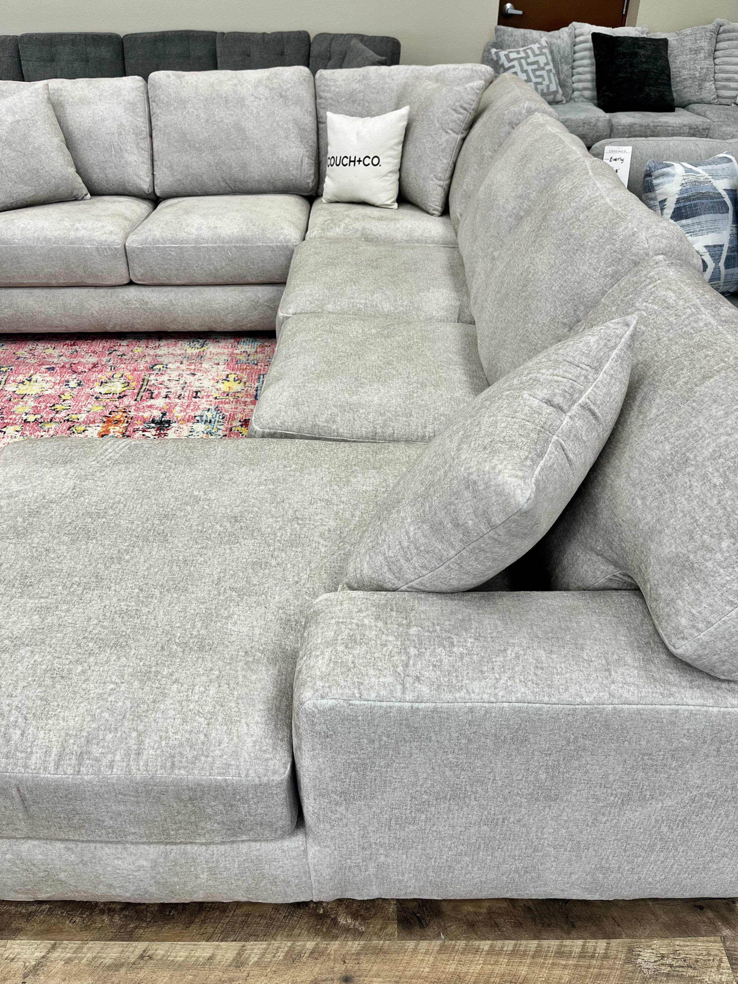 The Everly Sectional Couch Co