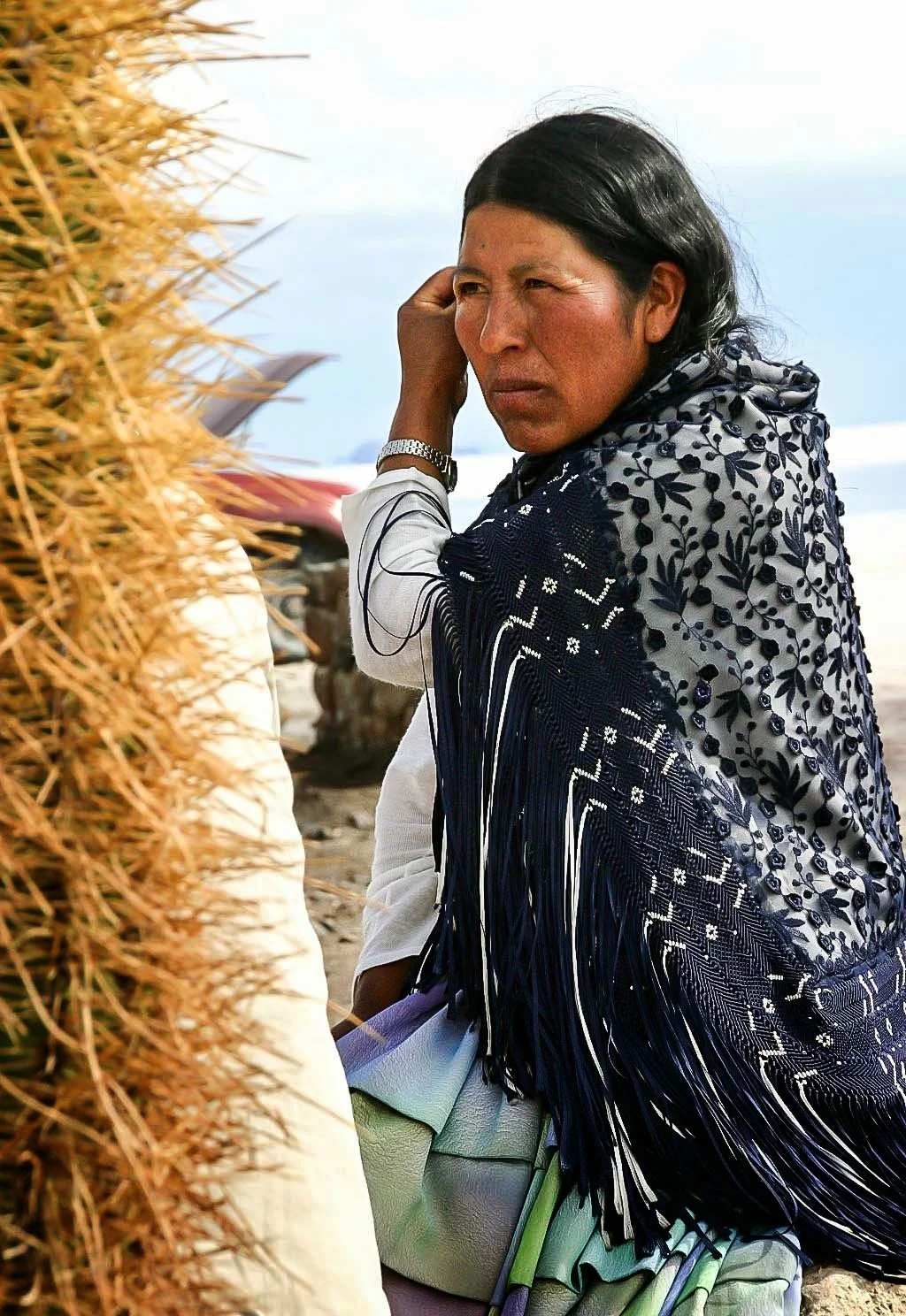 6-INDIGENOUS WOMAN, Isla Pescada, Bolivia.jpg