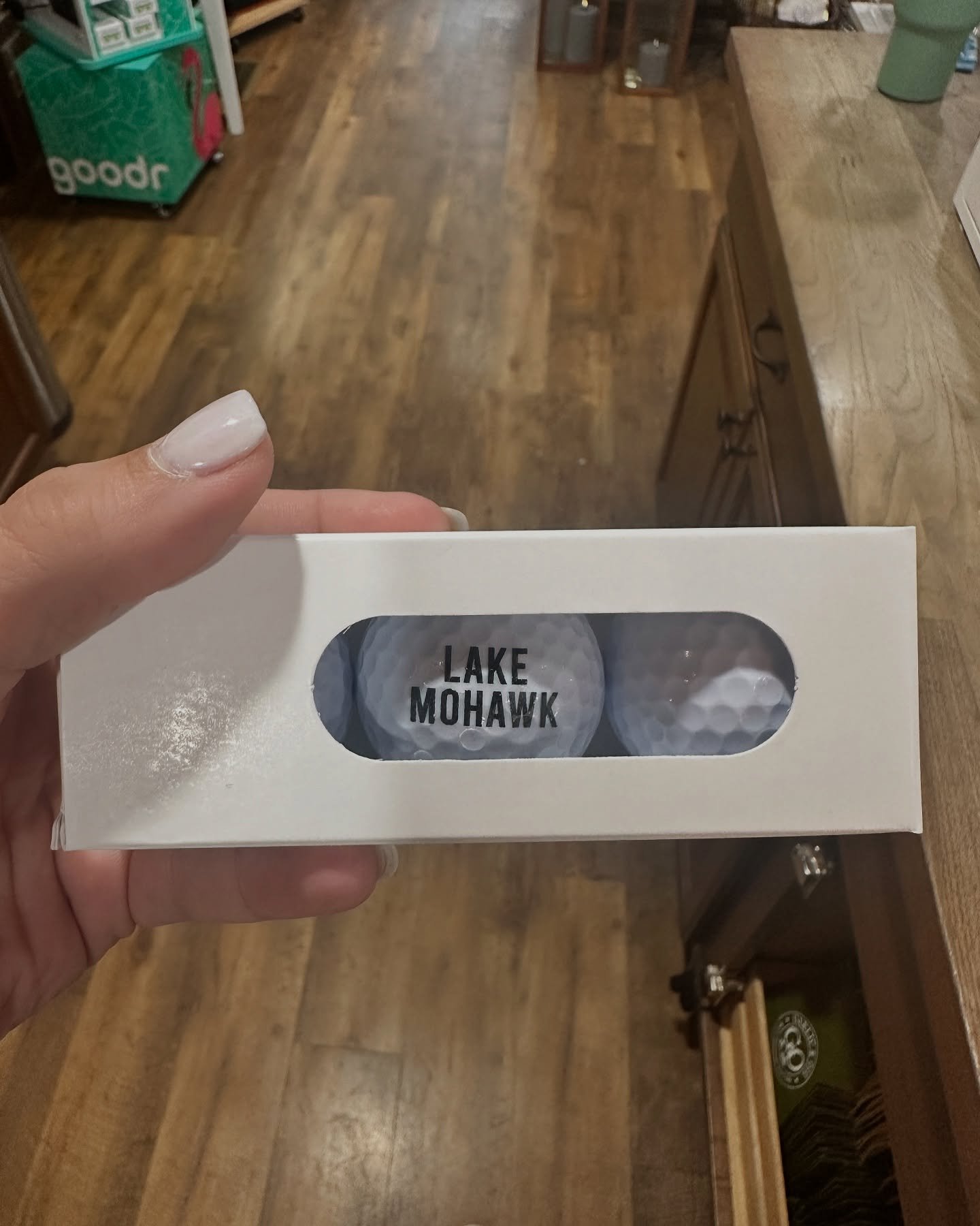 NEW PRODUCT ALERT! Just in time for Father&rsquo;s Day! Lake Mohawk golf balls, set of 3