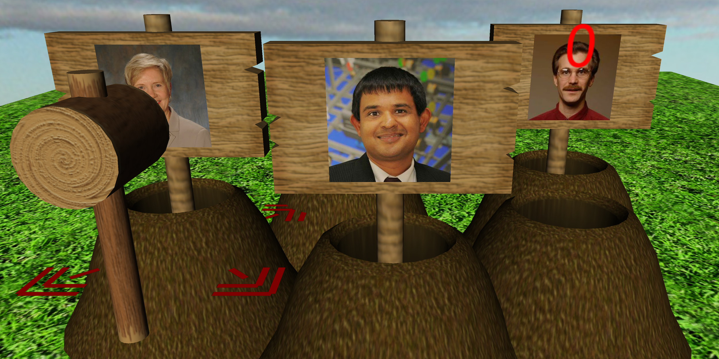 Support Staff Retreat Whack-a-Mole