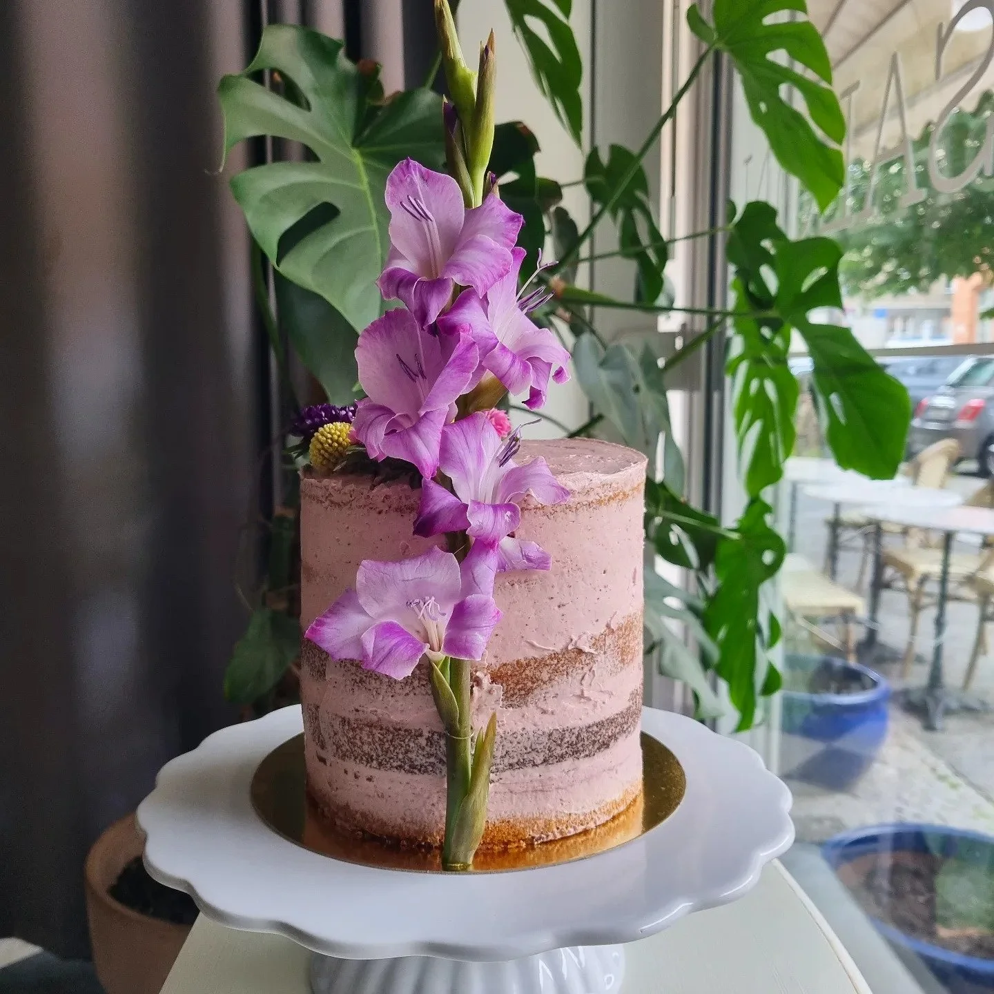 Semi naked Cake