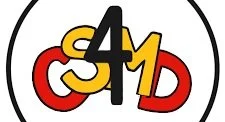 Colorful circular logo with the text '4M' inside.