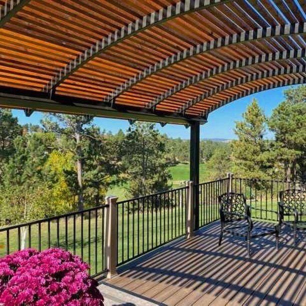 Did you know we can help you provide as much or as little shade as you desire? Our unique designs can be customized with cedar shade bars, aluminum shade bars, or fully sealed with tongue and groove decking.