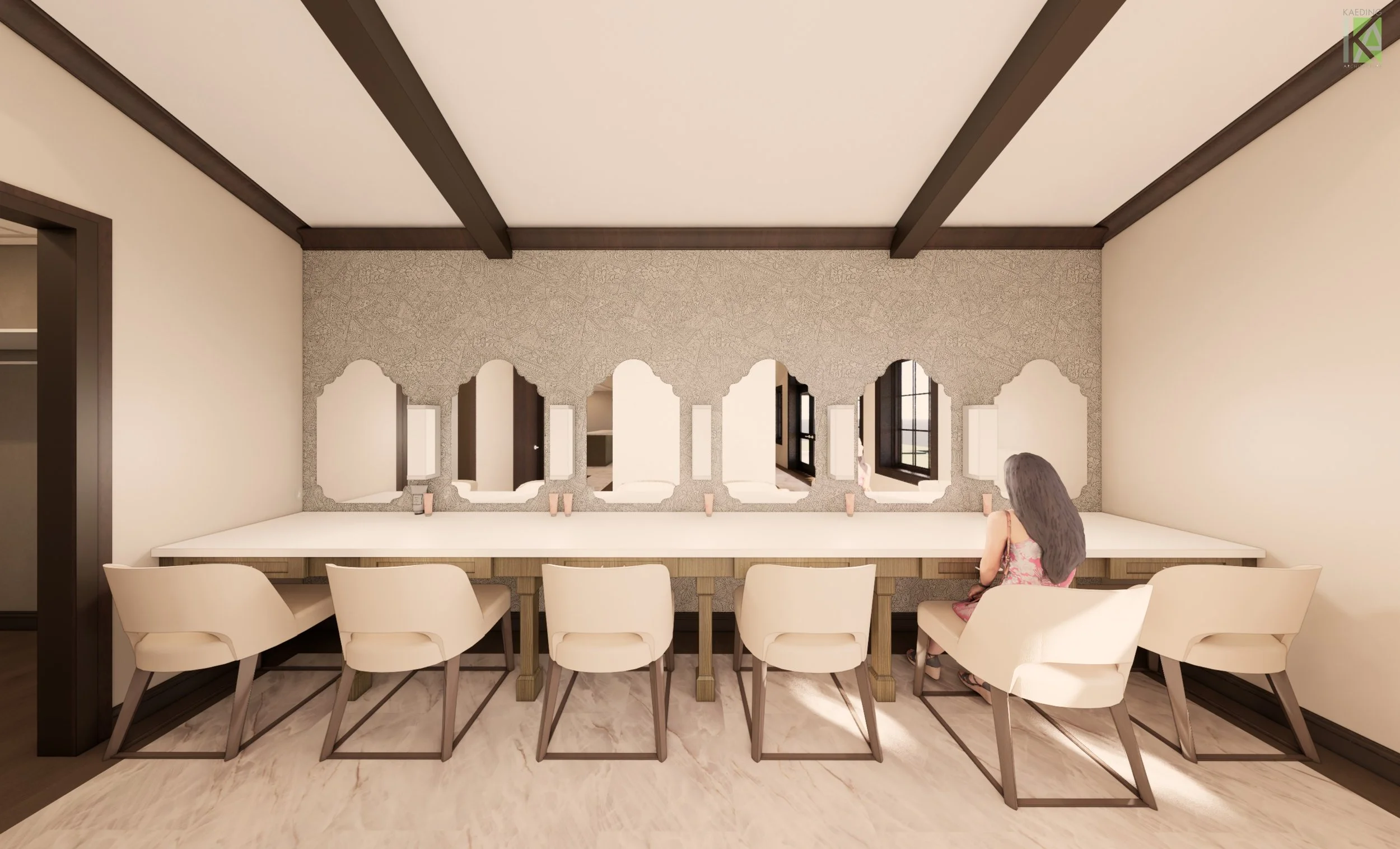 Bridal Suite Styling Station