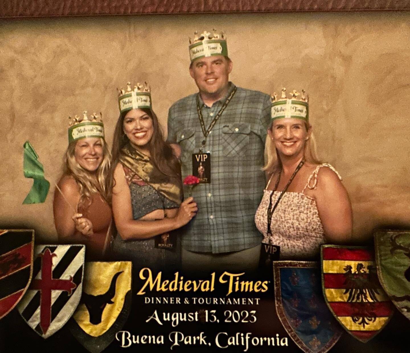 Medieval Times was epic in case you were wondering. @leahzucks thanks for making it a night fit for a Queen 👸🏽💕