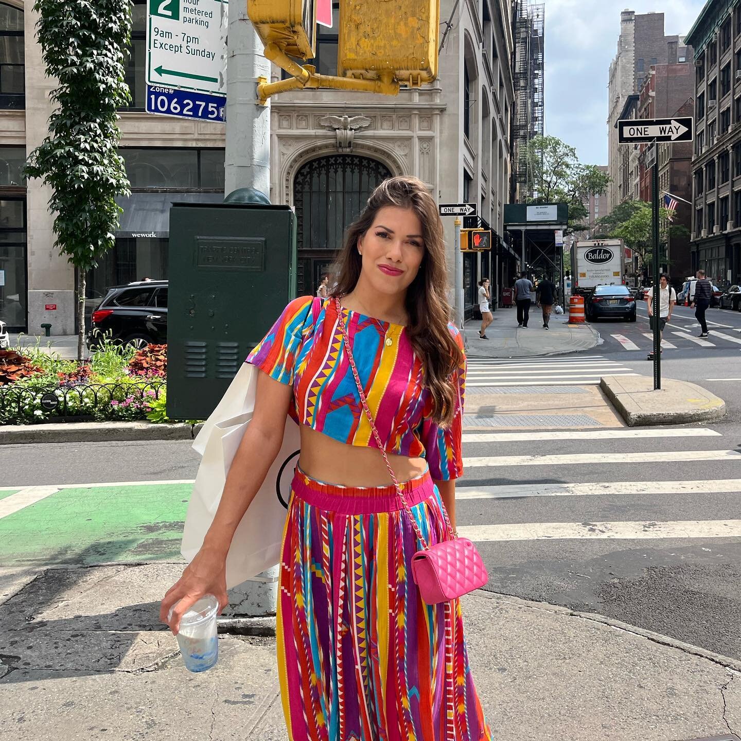 From the desert to the city! It&rsquo;s been a beautiful start to New York Fashion Week. But seriously how is it hotter here? oh and yes it&rsquo;s nice to have real showers again! #NYFW