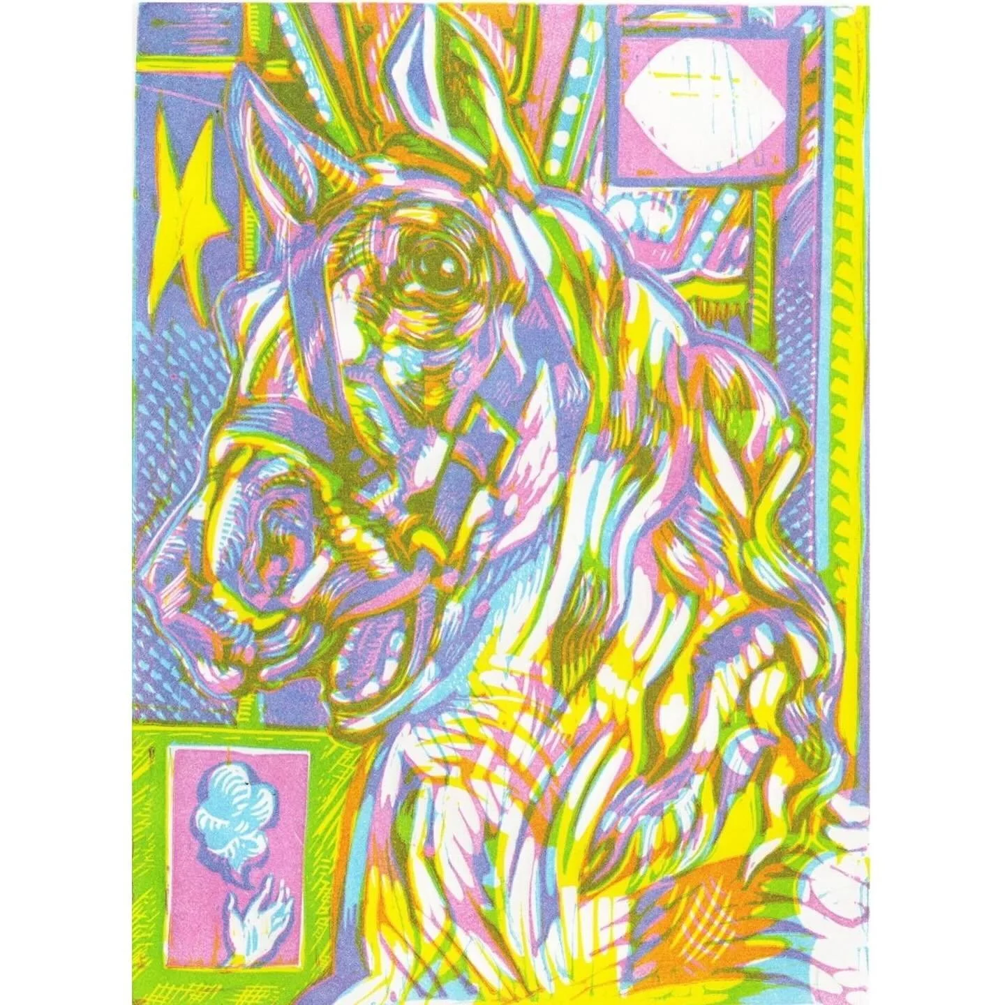 ✨ Artist Spotlight: Annie Klein ✨

📍 Featured at the Art Walk Kickoff &mdash; Friday, September 12th, 5 PM at The Hub

Annie Klein&rsquo;s work examines how mass-media technologies shape our collective understanding of culture, values, and truth. Sh