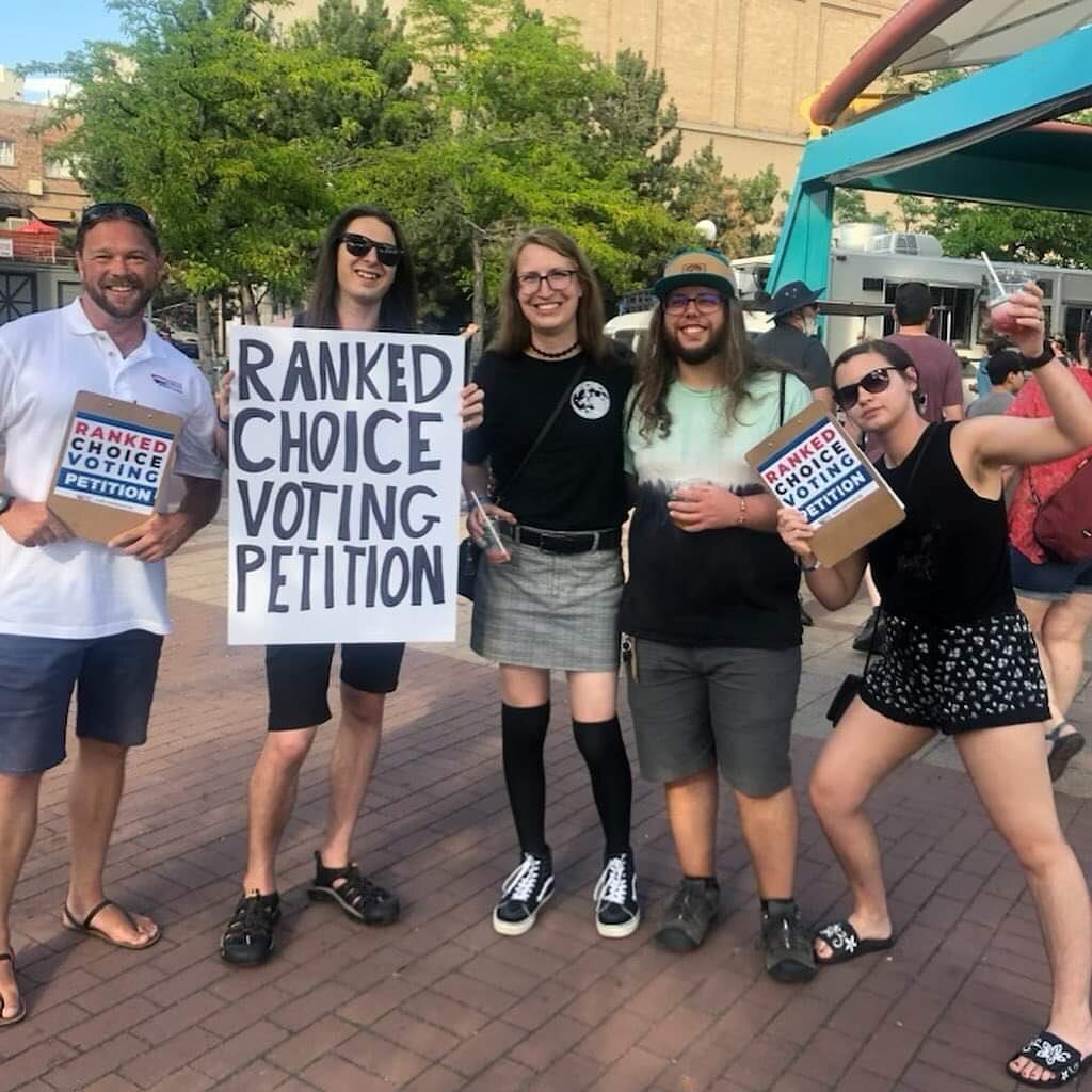 @rcvmontana will be at our event! Ranked Choice Voting Montana is here to give Montana voters more choice and reduce the mudslinging in politics. We are here to educate Montanans about ways that we can improve our elections such as nonpartisan open p