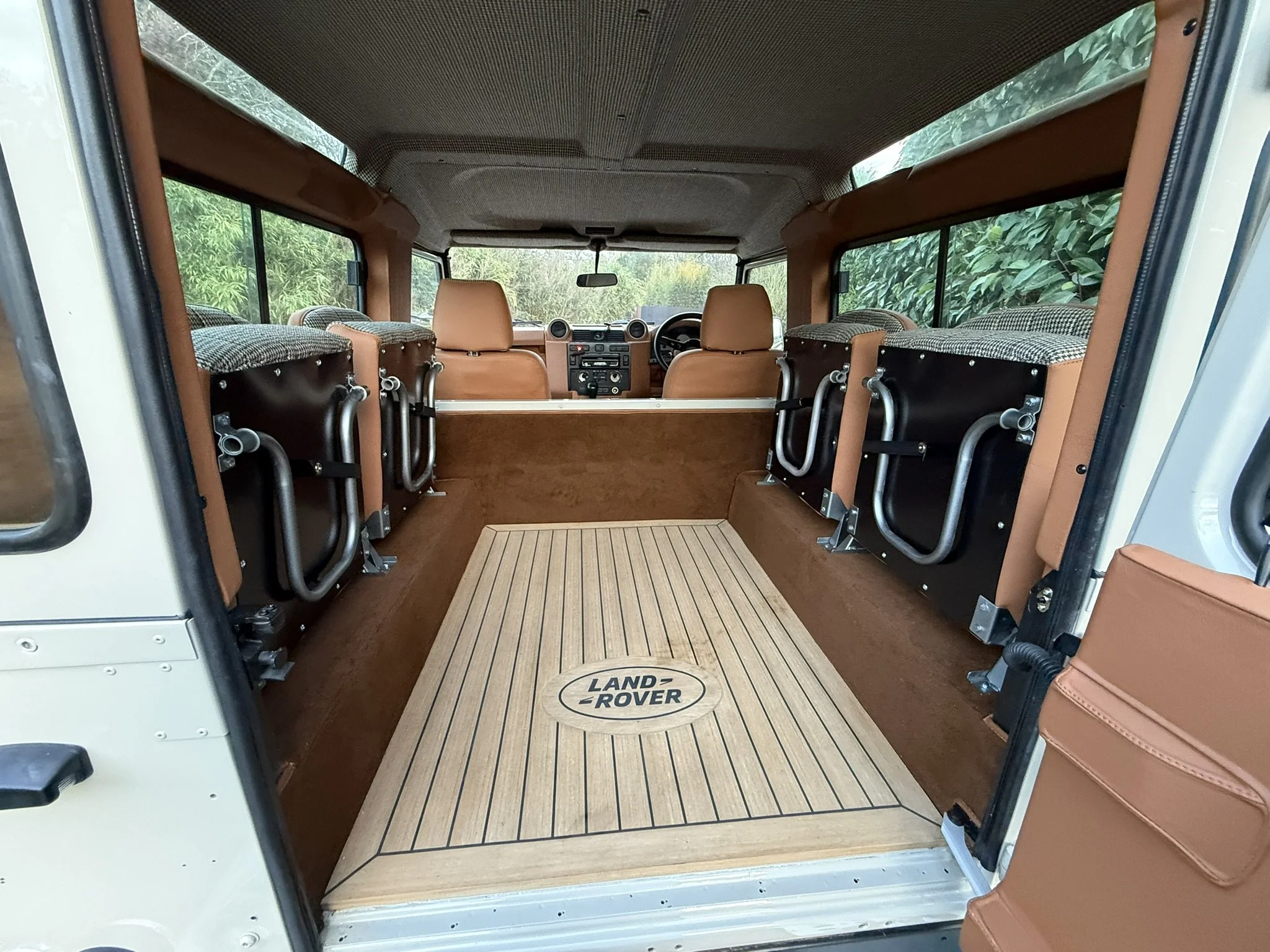 land rover defender headlining