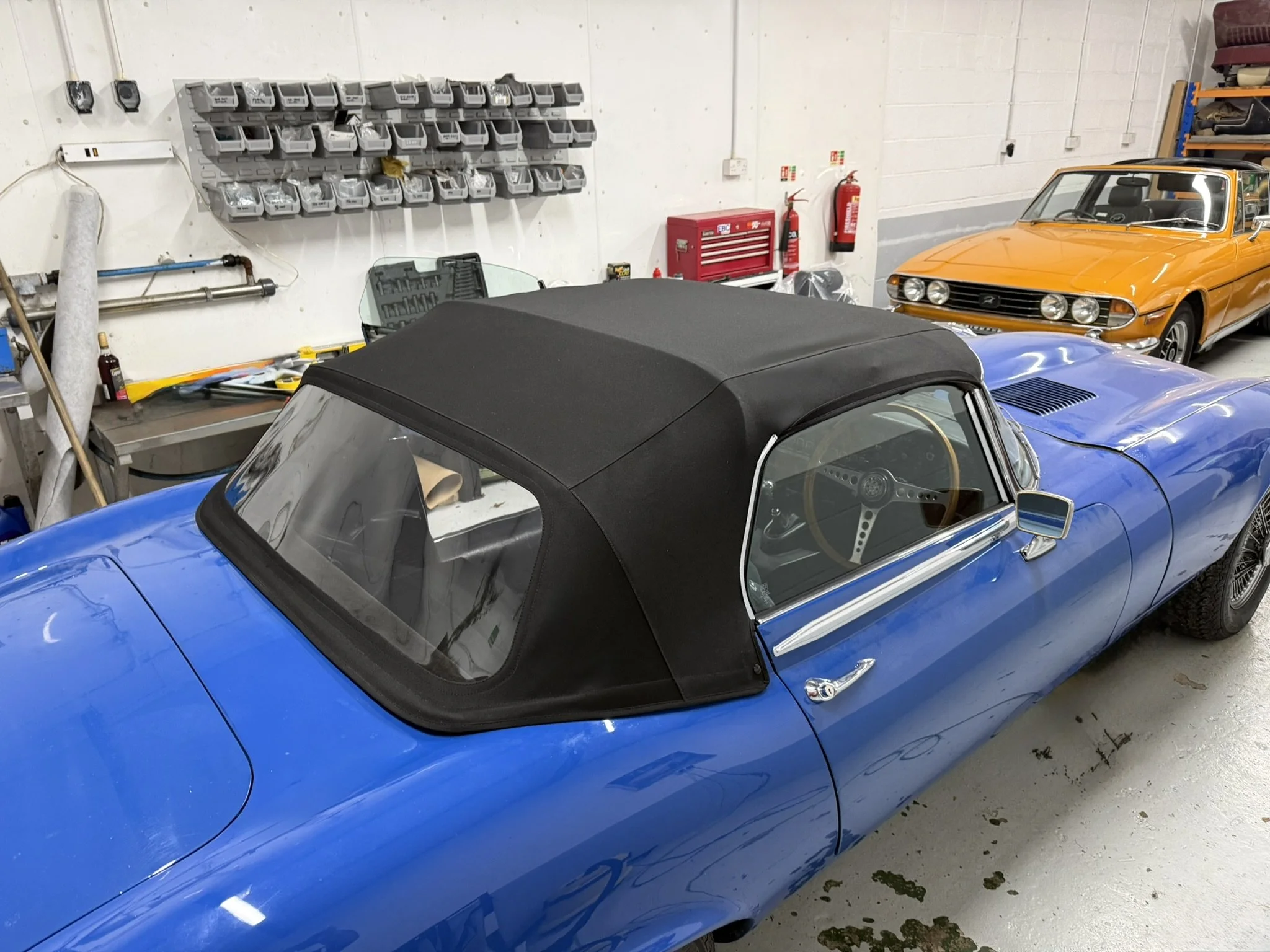 Jaguar E Type V12 Hood Mohair